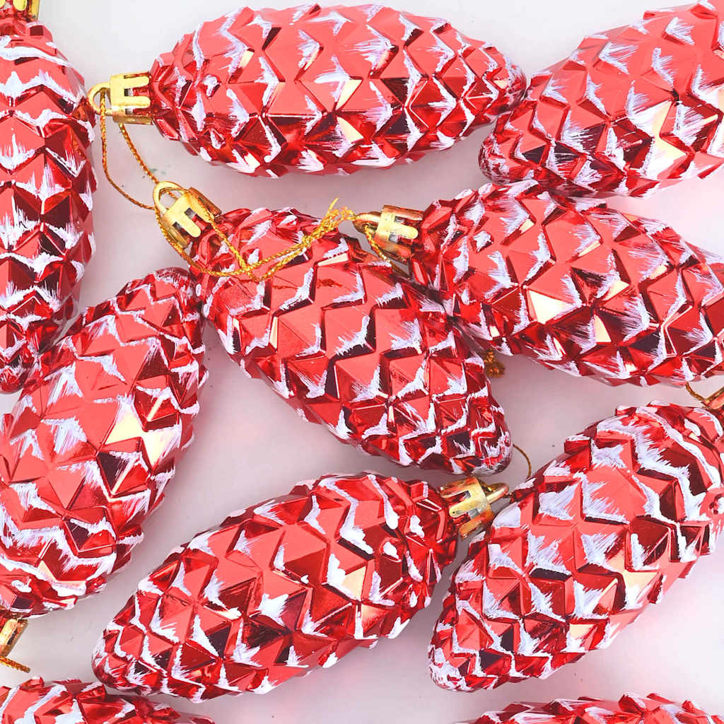 Weihnachtsbaumdekoration 40 pcs Rot