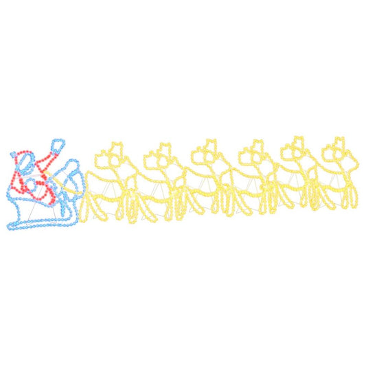 Weihnachtsdekoration Mehrfarbig 69 x 79 cm PVC