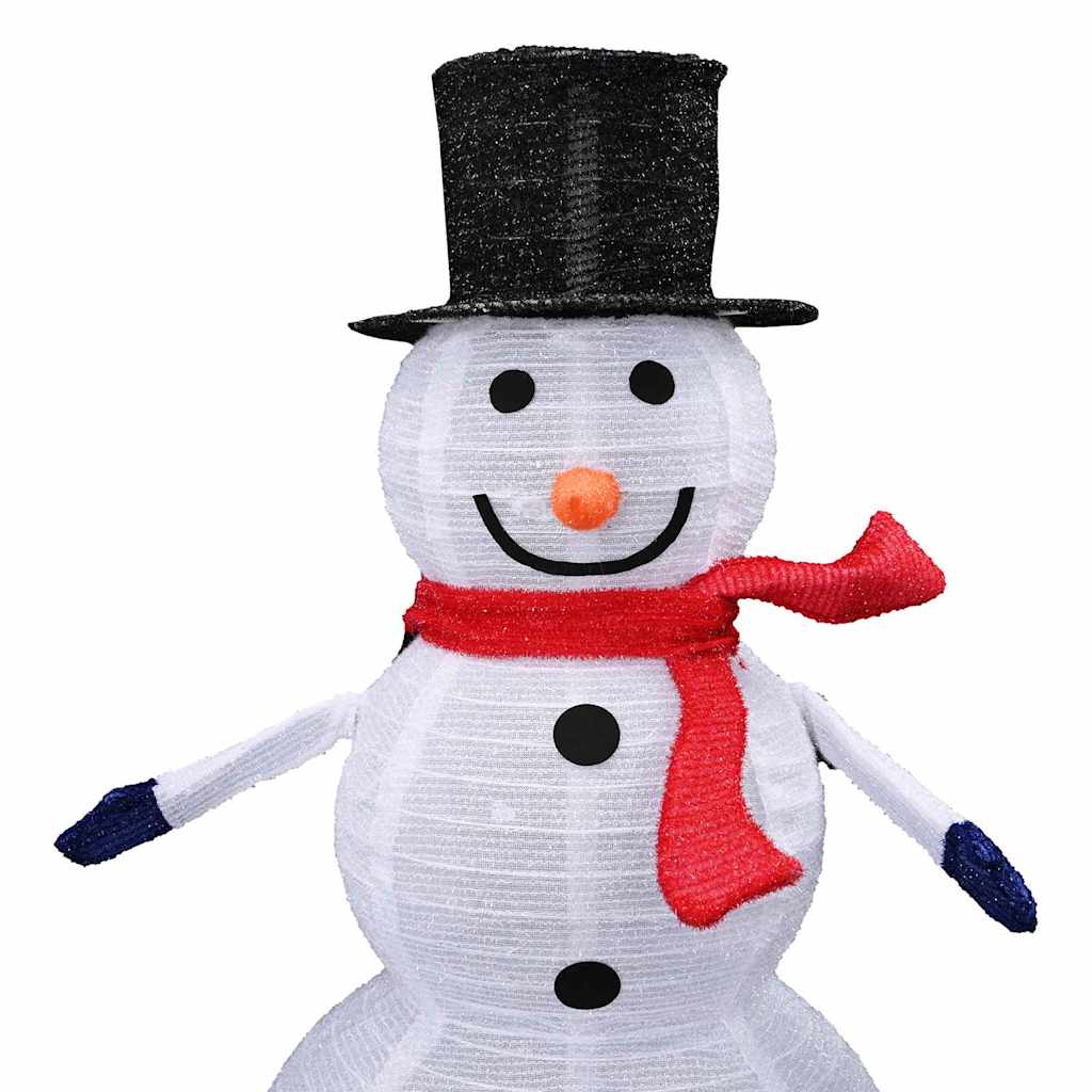 Weihnachts Schneemann Familie 3 pcs Warmes Weiß