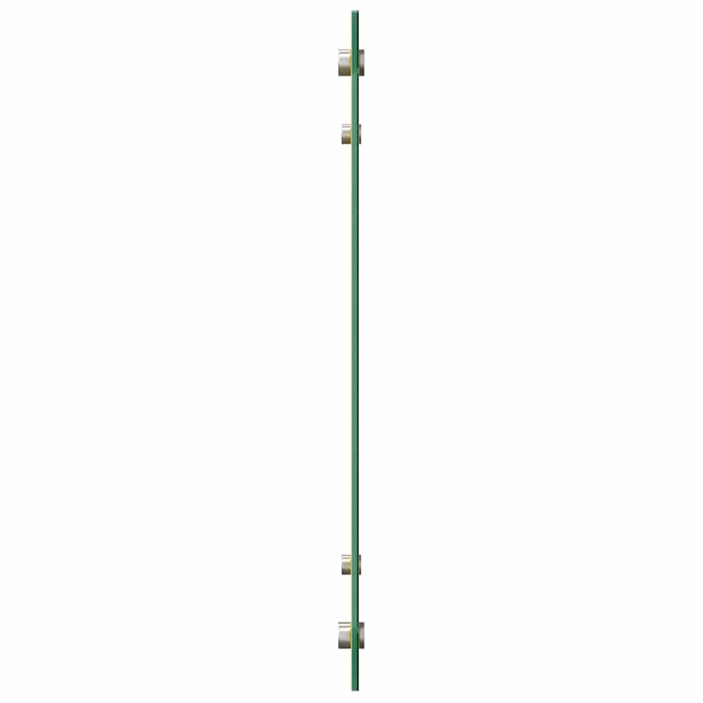 Küchenrückwand 2 pcs Gelb 80 x 50 cm Gehärtetes Glas