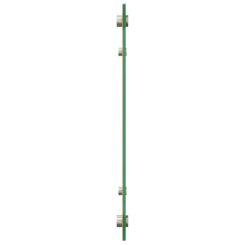Küchenrückwand 2 pcs Gelb 100 x 40 cm Gehärtetes Glas