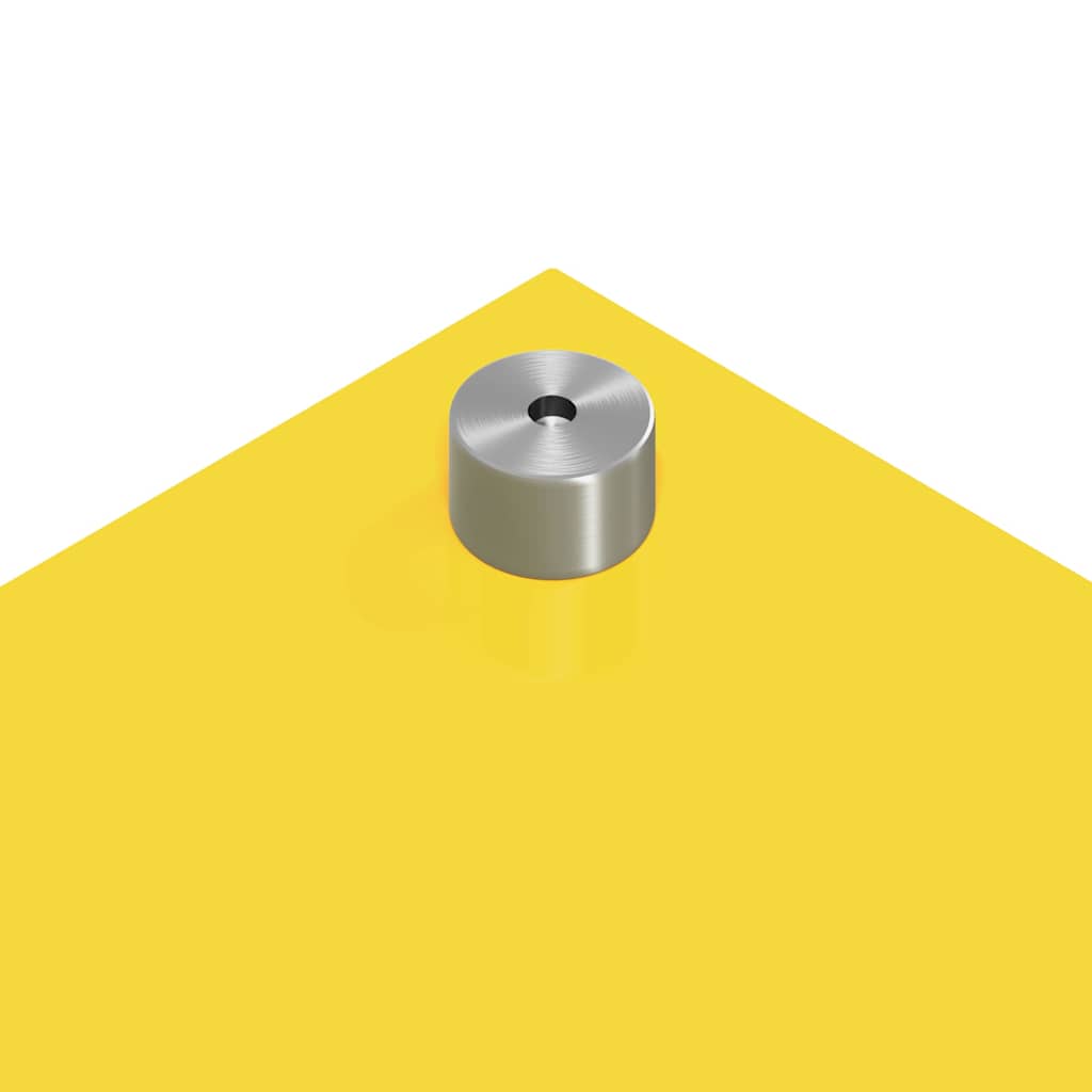 Küchenrückwand 2 pcs Gelb 100 x 60 cm Gehärtetes Glas