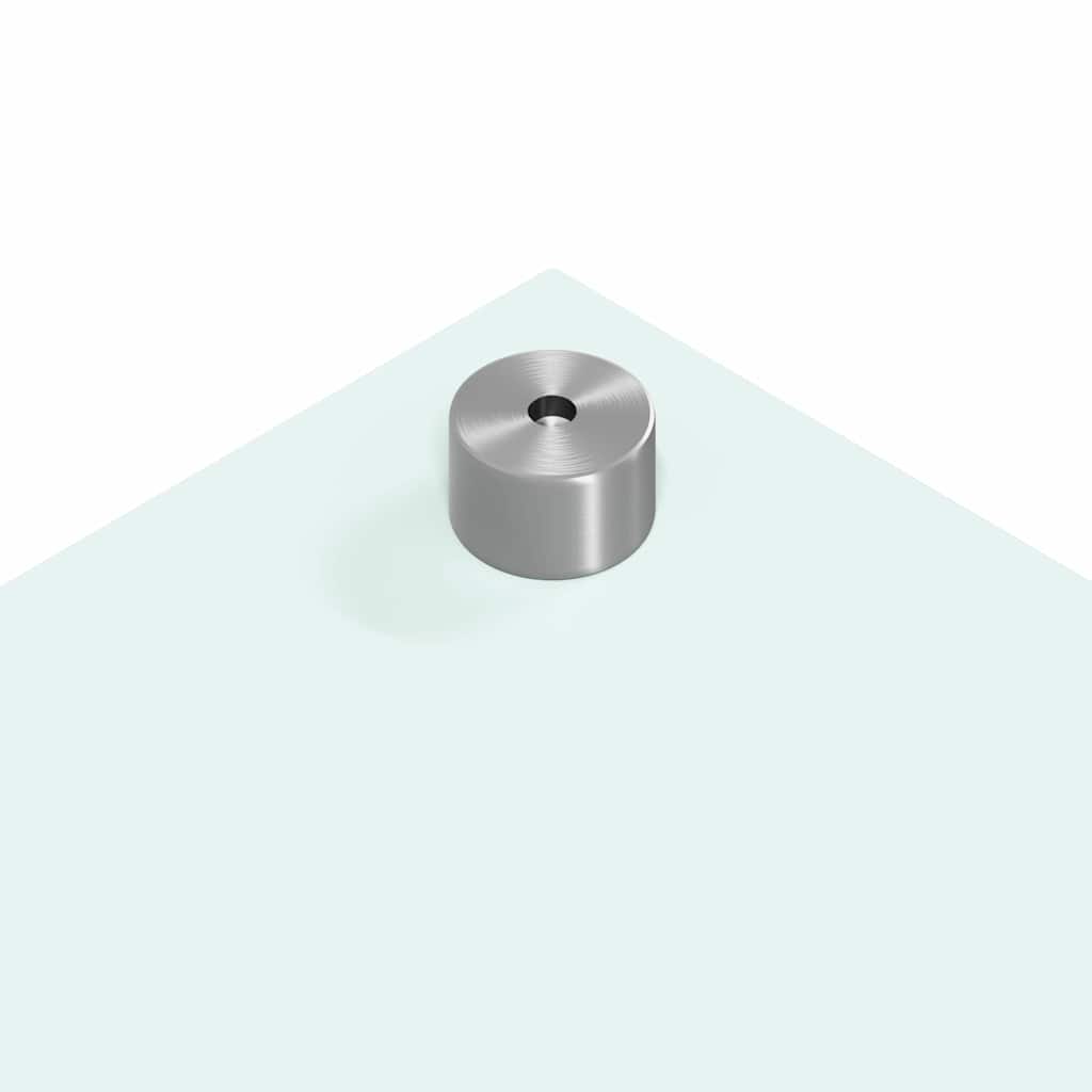 Küchenrückwand 2 pcs Weiß 110 x 60 cm Gehärtetes Glas