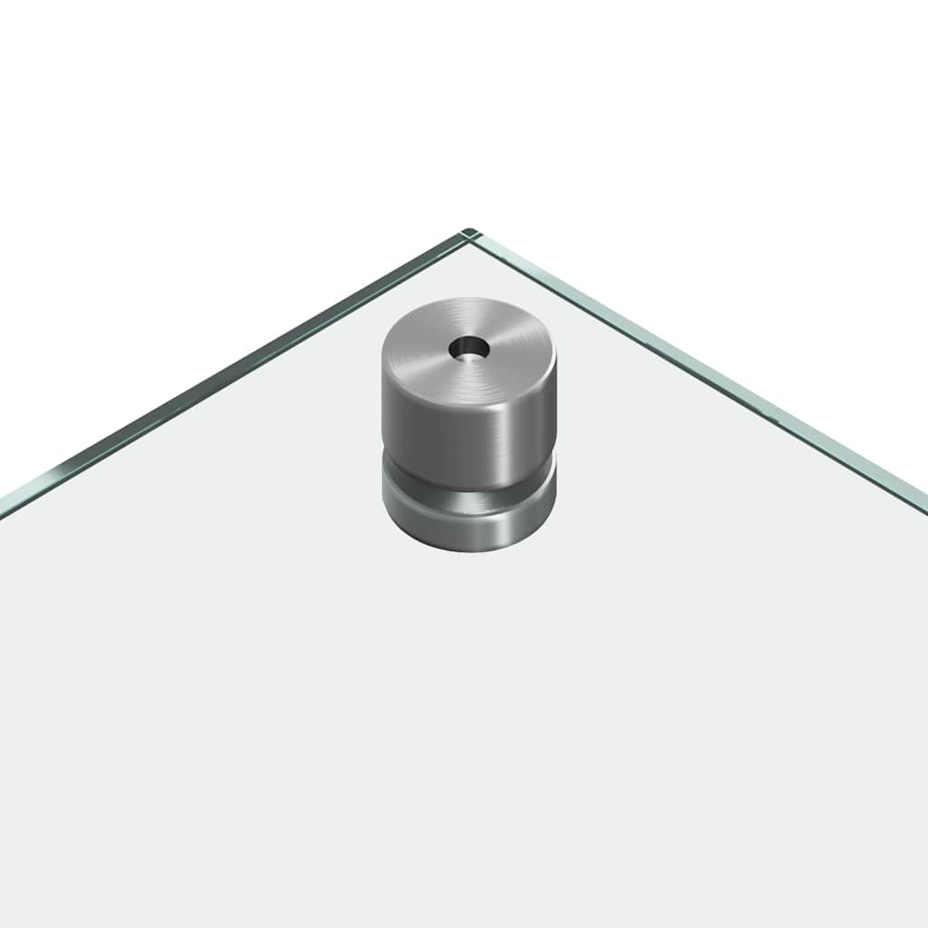 Küchenrückwand 2 pcs Transparent 110 x 60 cm Gehärtetes Glas