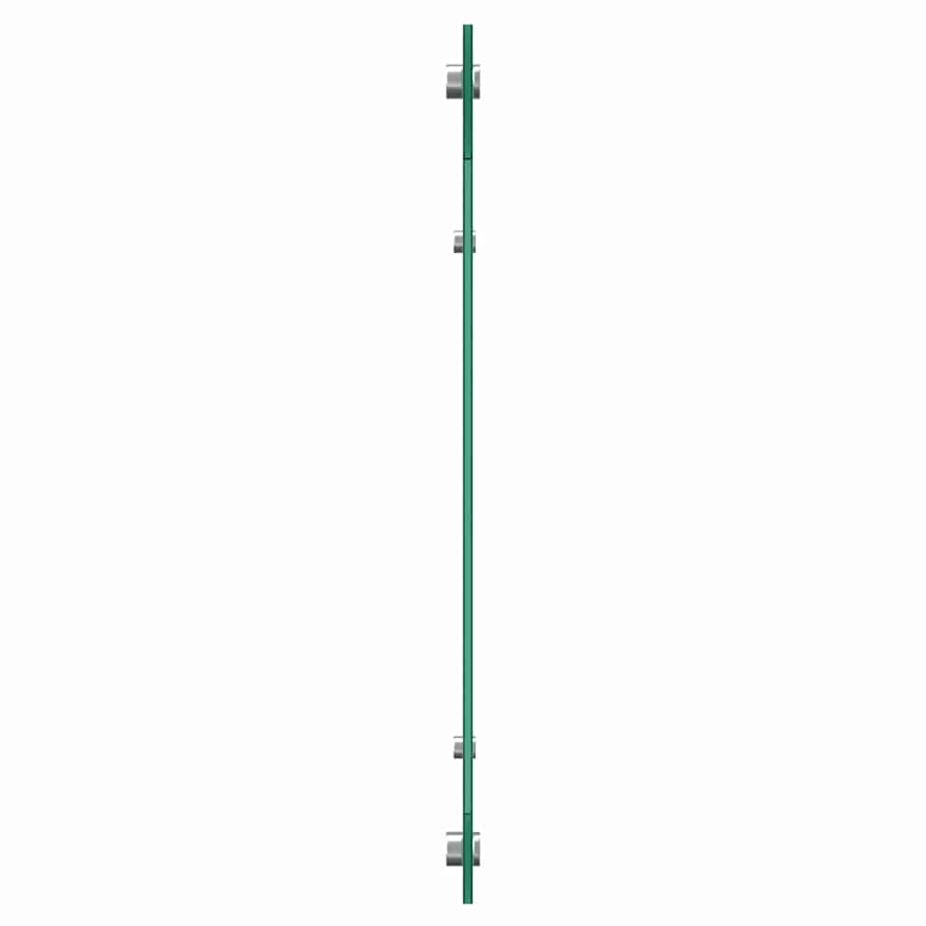 Küchenrückwand 2 pcs Hellgrau 120 x 50 cm Gehärtetes Glas