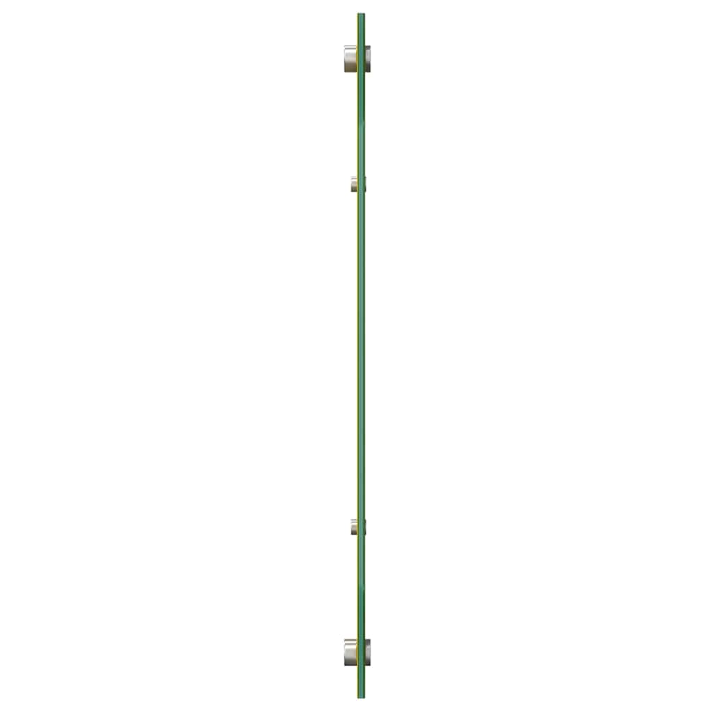 Küchenrückwand 2 pcs Gelb 110 x 50 cm Gehärtetes Glas