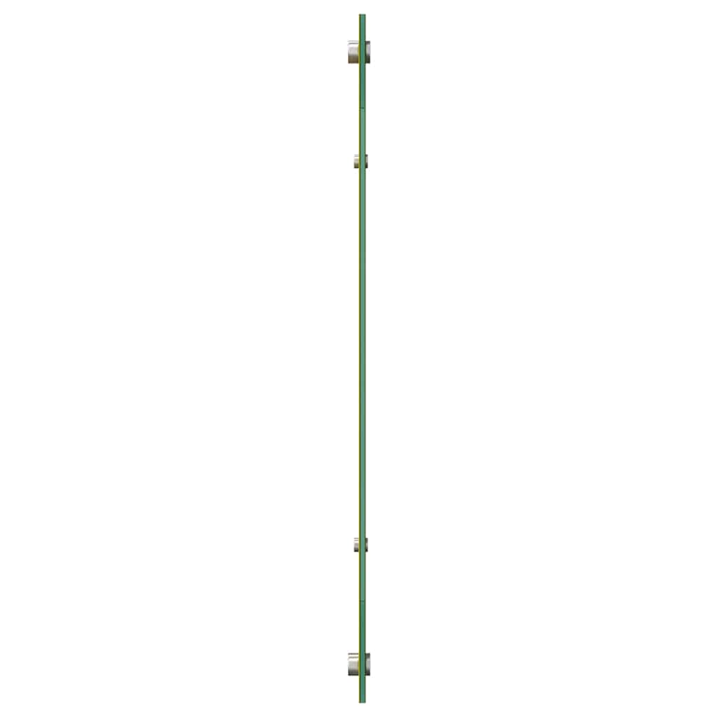 Küchenrückwand 2 pcs Gelb 110 x 60 cm Gehärtetes Glas