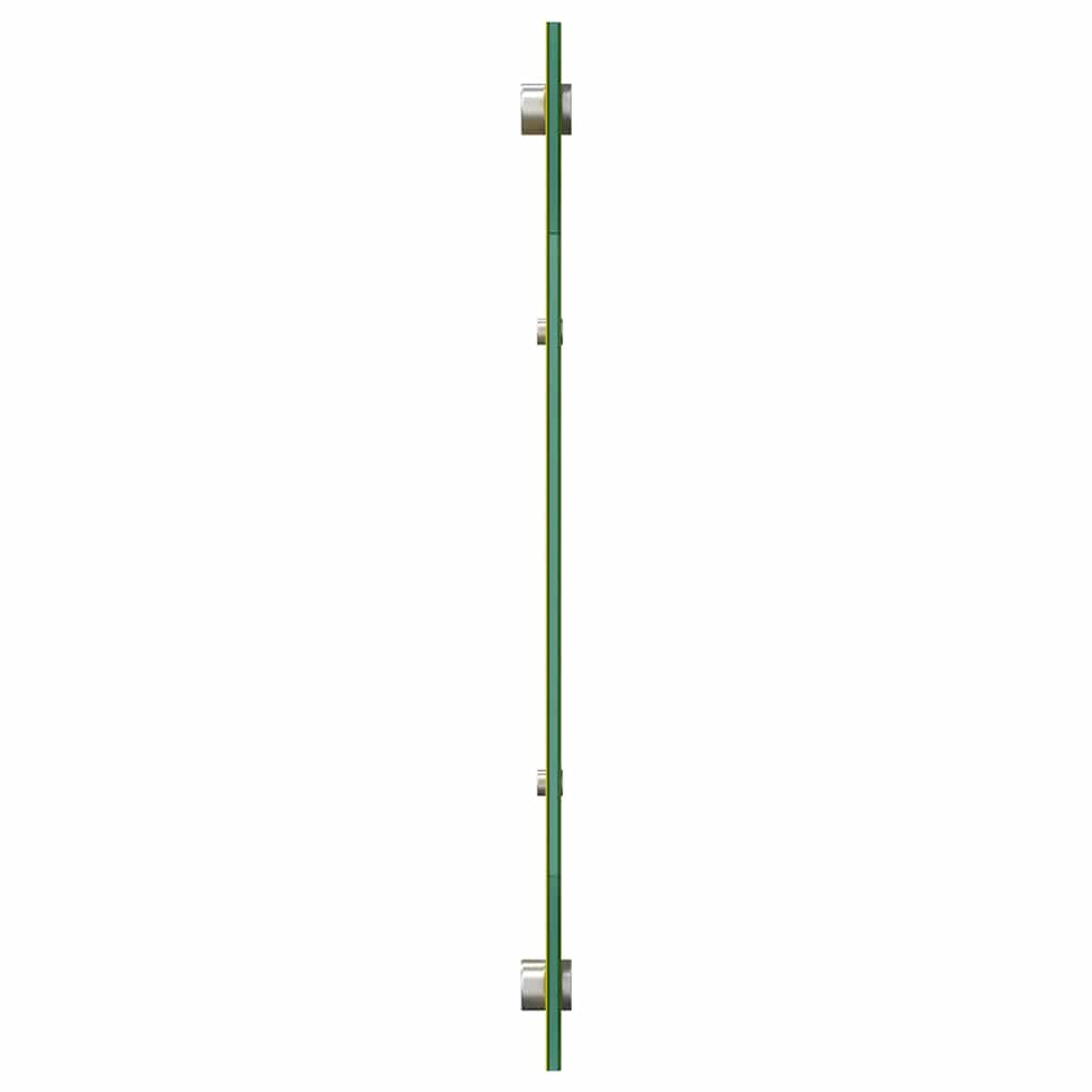 Küchenrückwand 2 pcs Gelb 120 x 40 cm Gehärtetes Glas