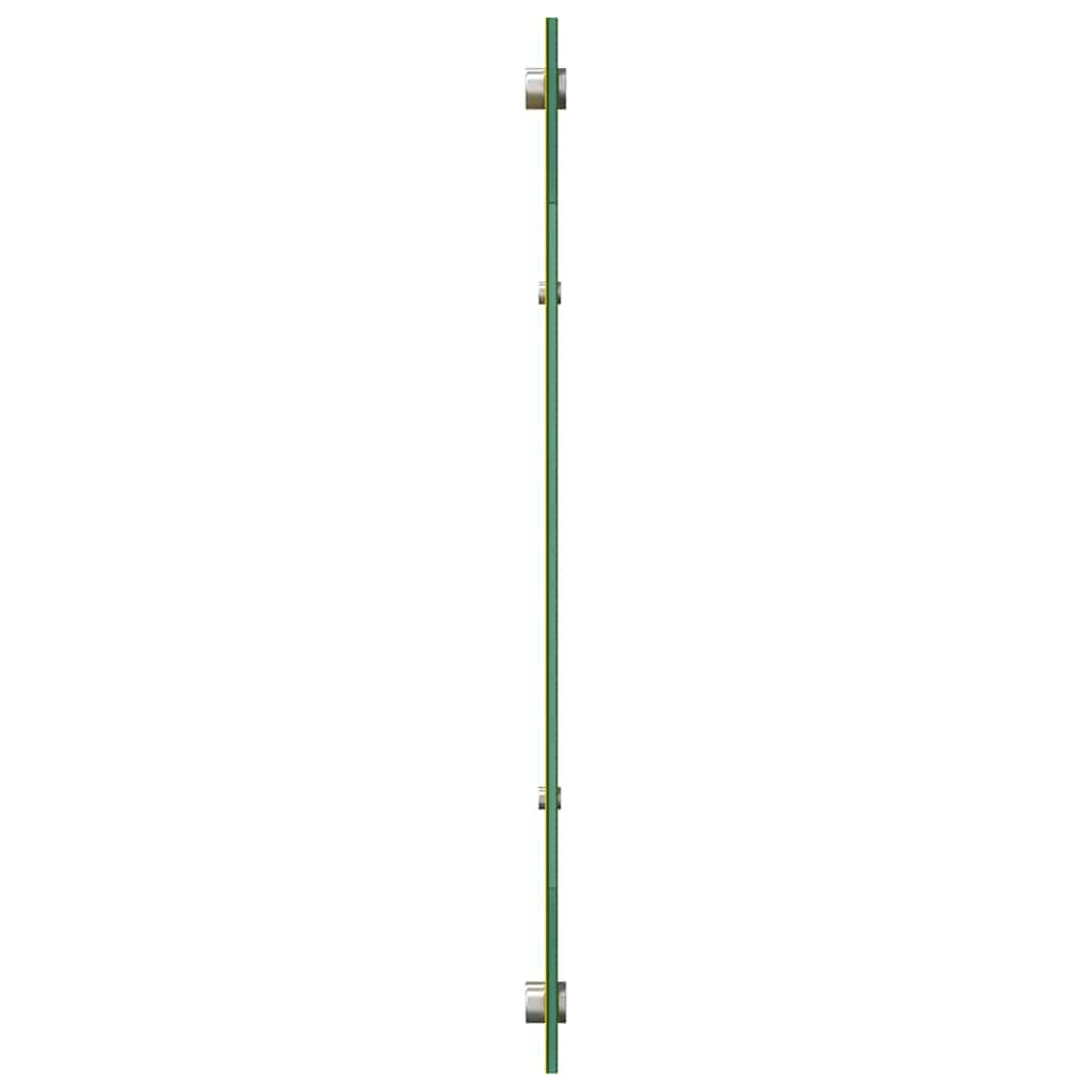 Küchenrückwand 2 pcs Gelb 120 x 50 cm Gehärtetes Glas