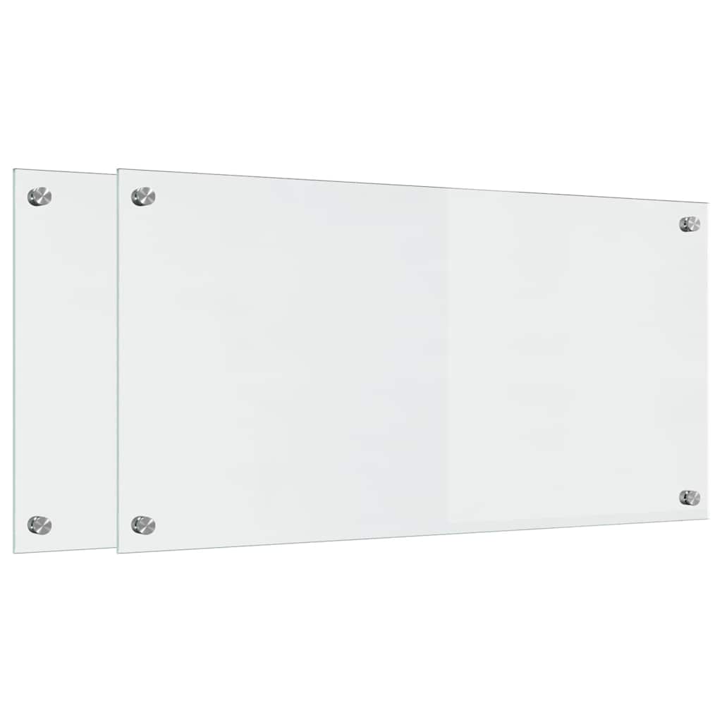 Küchenrückwand Transparent 80 x 40 x 0.8 cm Gehärtetes Glas