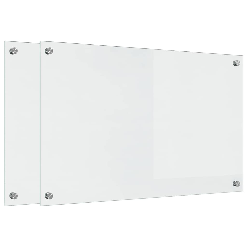 Küchenrückwand Transparent 80 x 50 x 0.8 cm Gehärtetes Glas