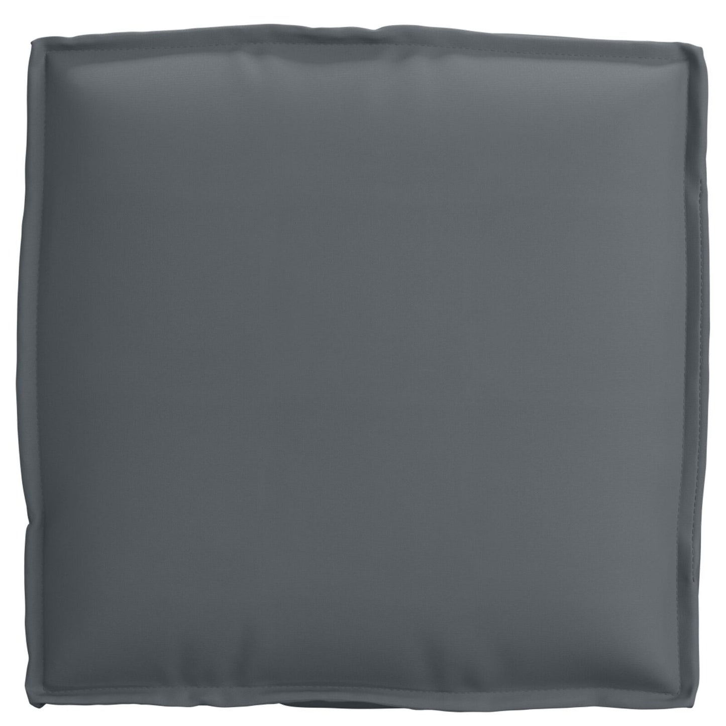 Palettenkissen für Sitz 2 Stk Anthrazit 40x40x8 cm Oxford Stoff