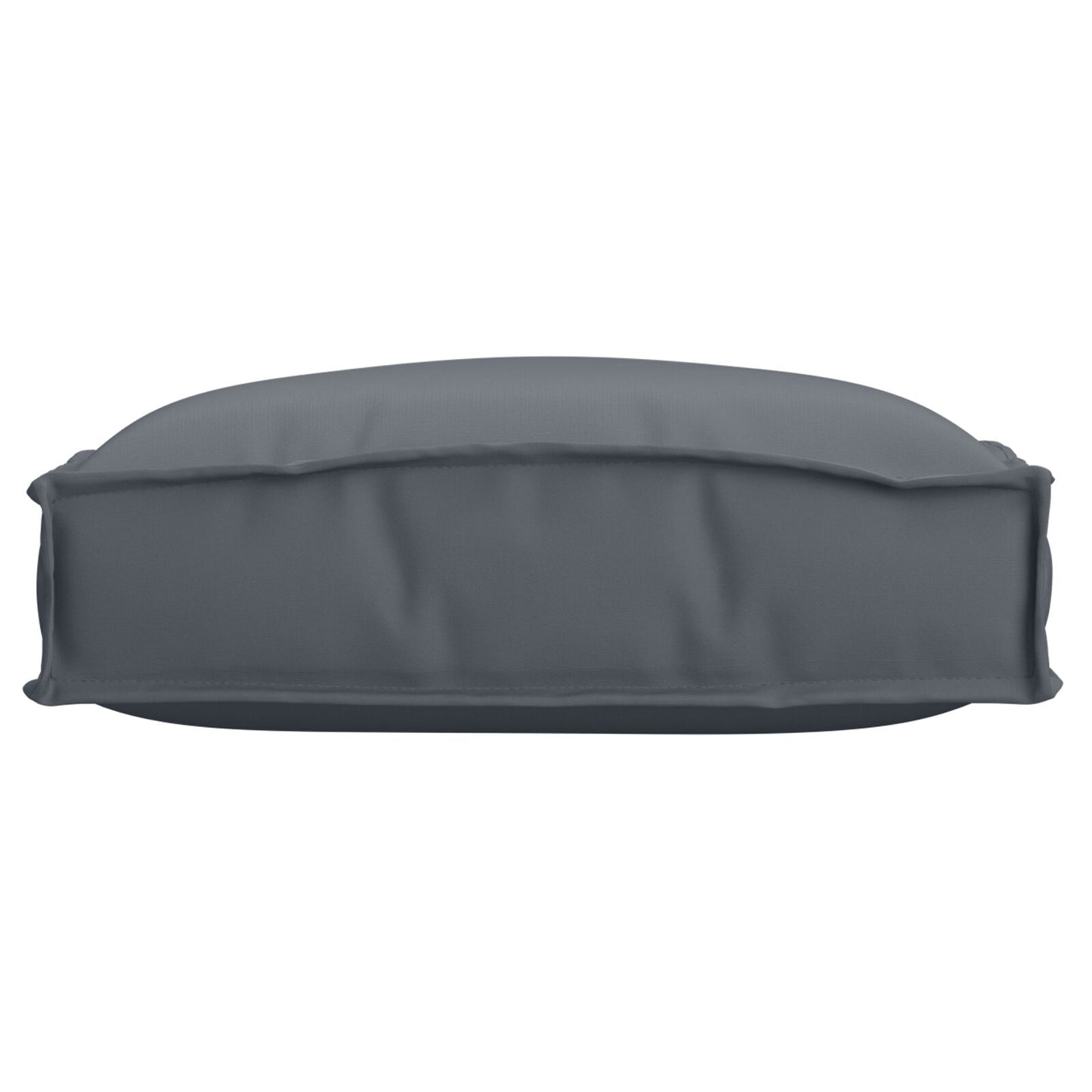 Palettenkissen für Sitz 2 Stk Anthrazit 40x40x8 cm Oxford Stoff