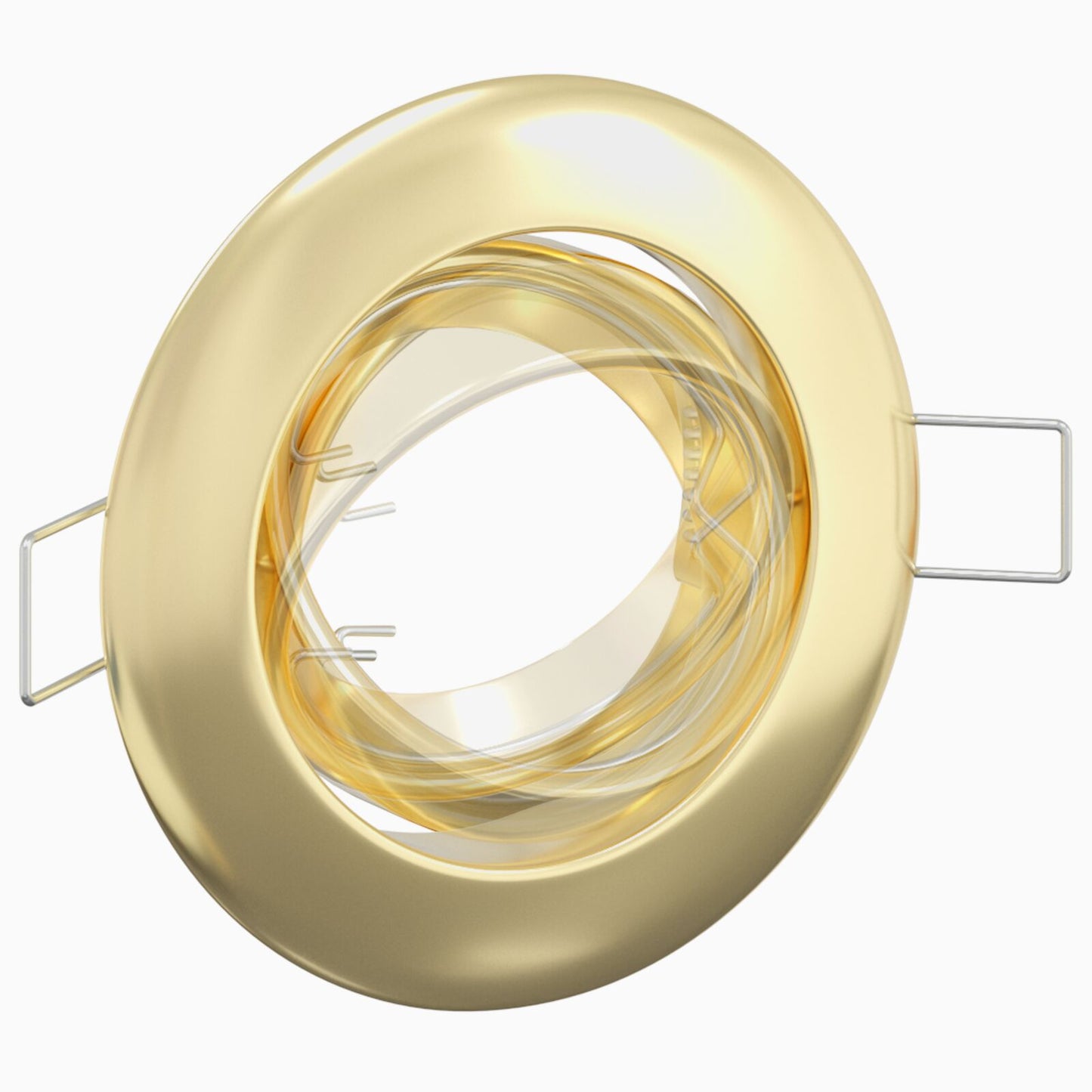 Lampen Set von 12 Gold Metall, Kunststoff 9 cm Leichtes Gewicht