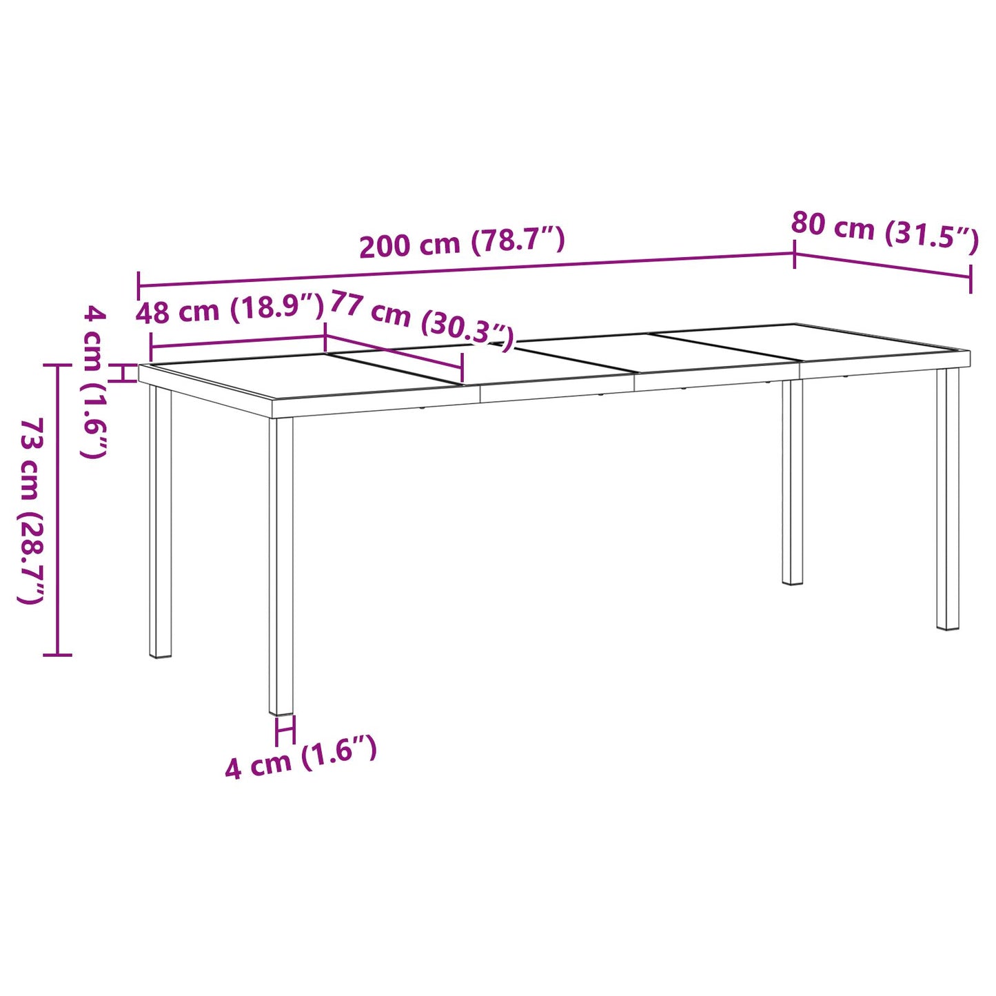 9-teilige Garten Essgruppe mit Kissen - Schwarzes Poly-Rattan