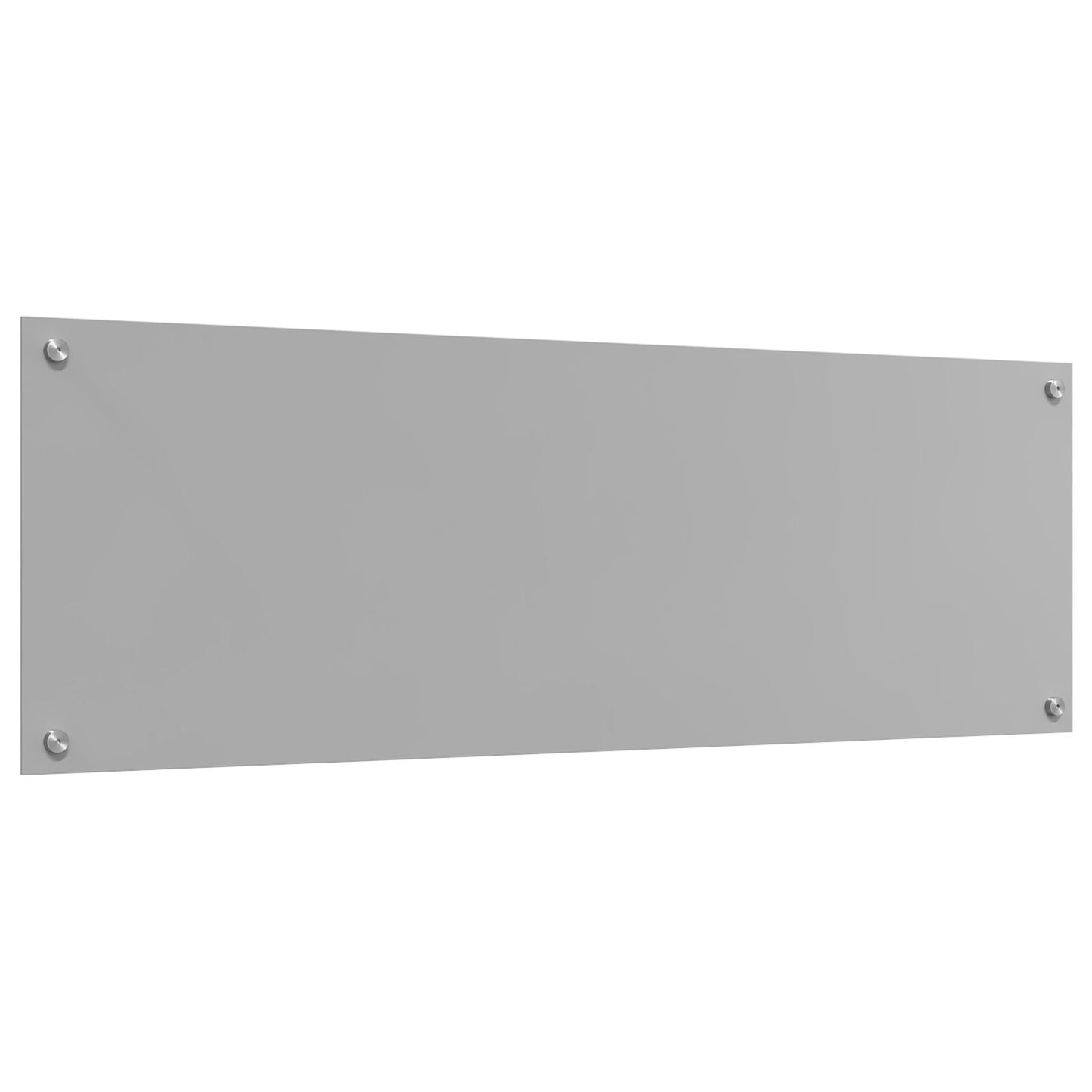 Zwischenwandlicht Hellgrau 120x40x0,6 cm aus Sicherheitsglas