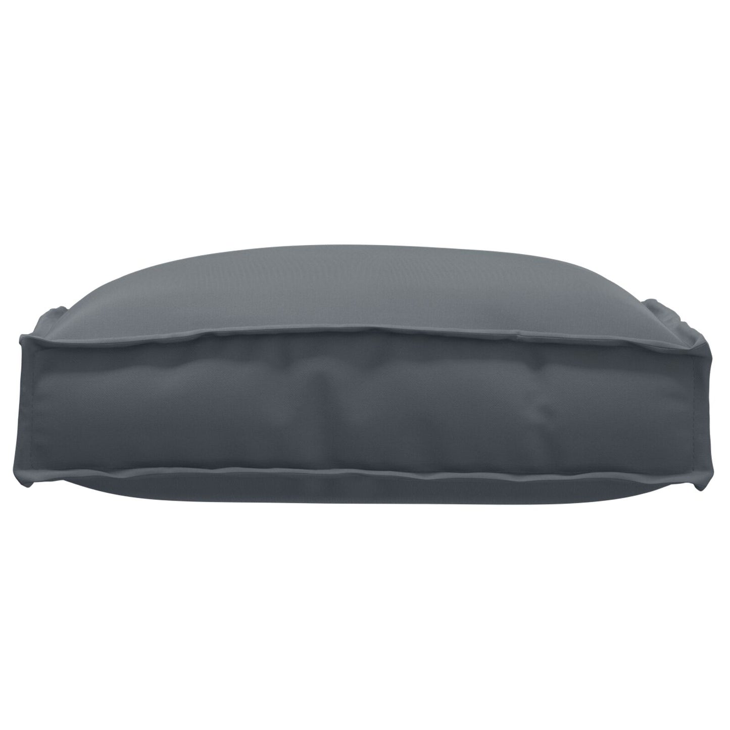 Palettenkissen für Sitz 2 Stk Anthrazit 40x40x8 cm Oxford Stoff
