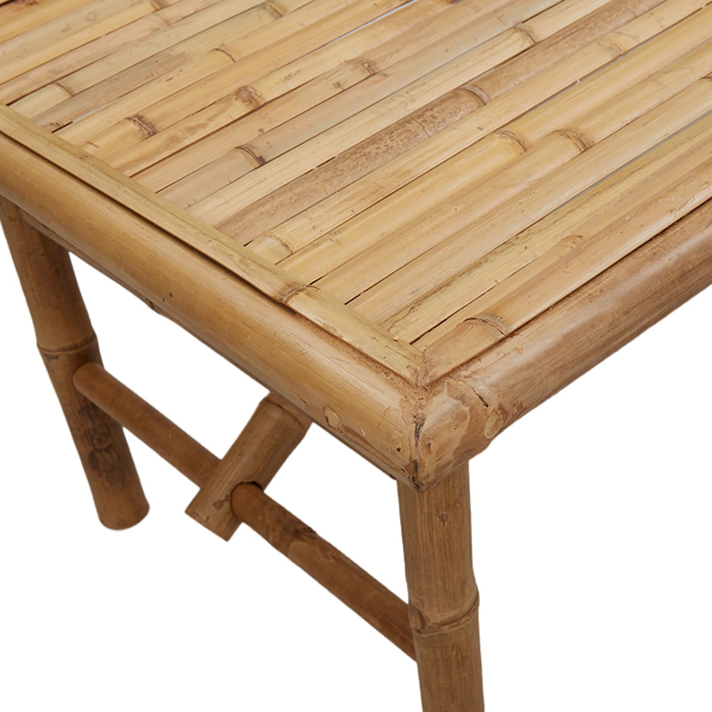 Couchtisch 110x50x43 cm Bambus