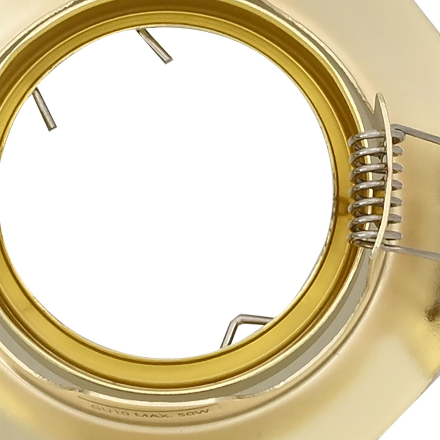 Lampen Set von 12 Gold Metall, Kunststoff 9 cm Leichtes Gewicht