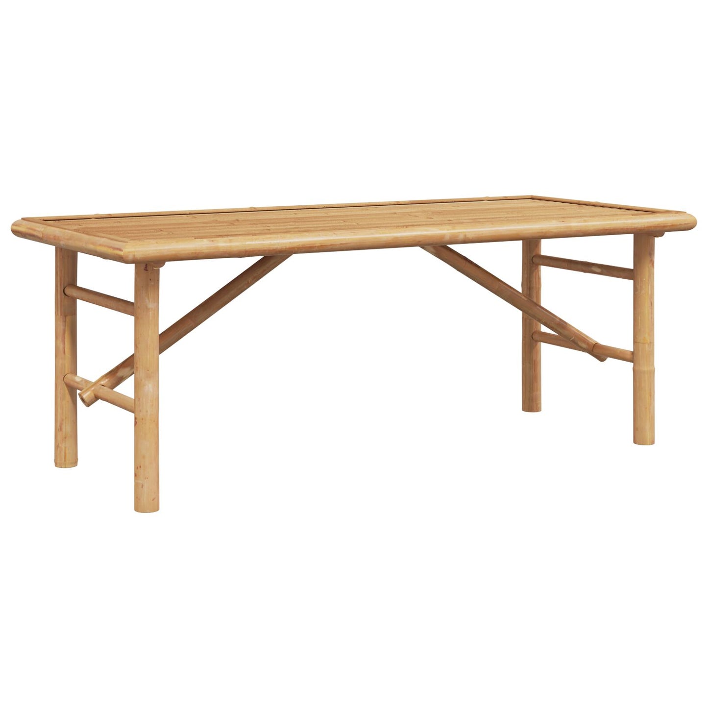 Couchtisch 110x50x43 cm Bambus