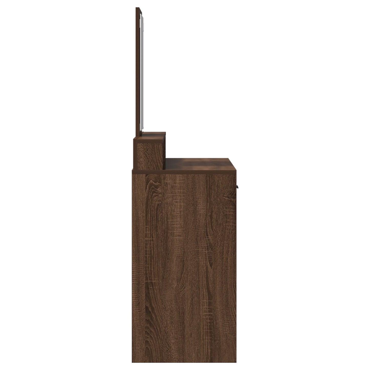 Schminktisch mit Schubladen Braun Eiche 100x41x140 cm