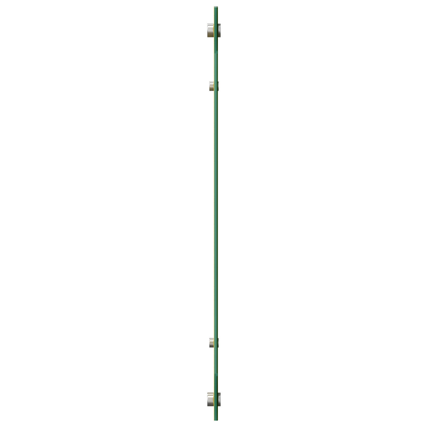 Küchenrückwand Gelb 90 x 60 x 0.6 cm Einscheibensicherheitsglas