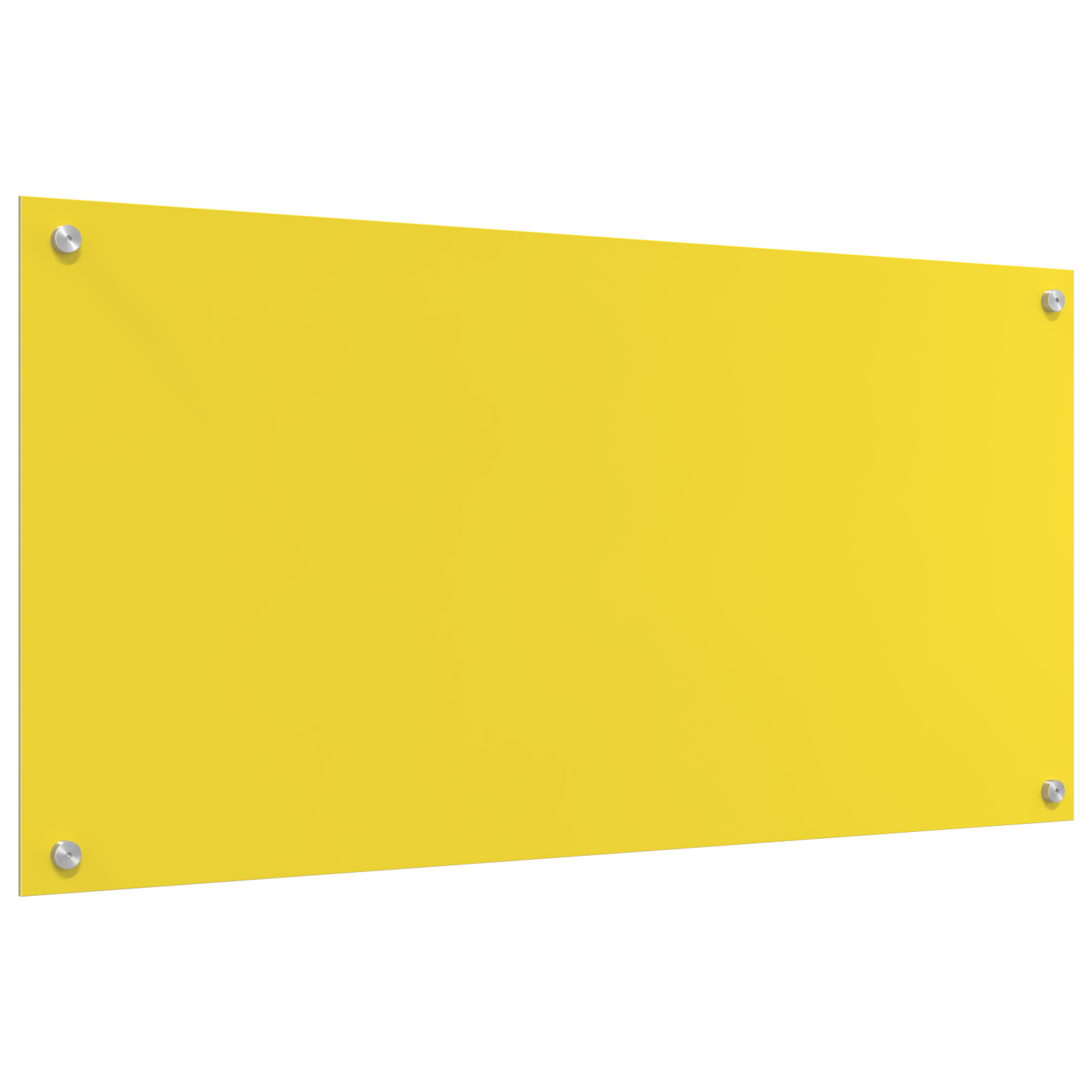 Küchenrückwand Gelb 100 x 50 x 0,6 cm