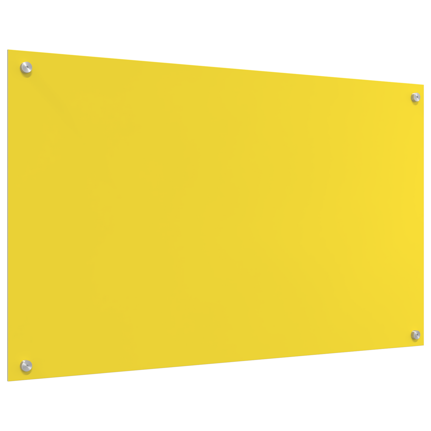 Küchenrückwand Gelb 100 x 60 x 0,6 cm