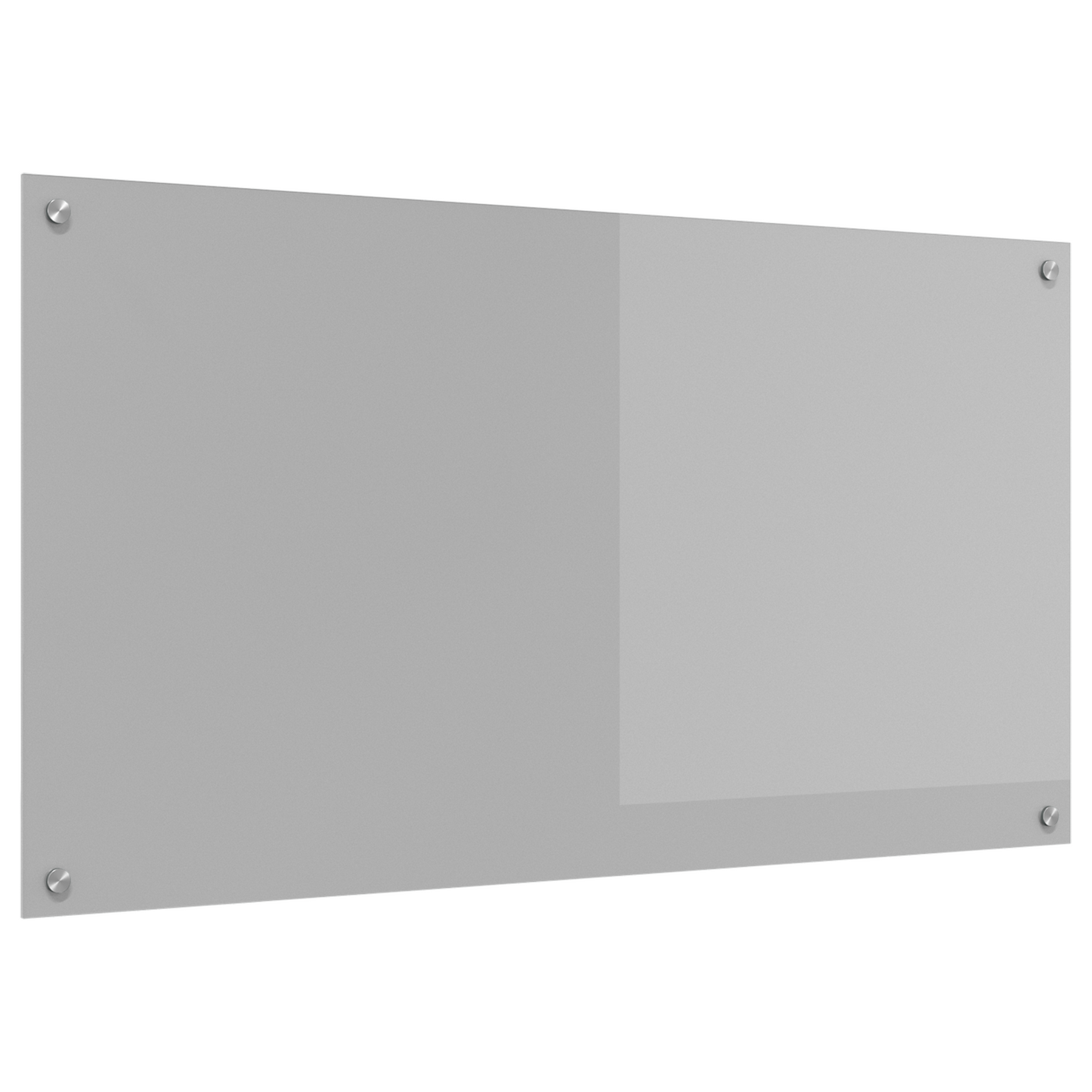 Küchenrückwand Hellgrau 110 x 60 x 0.6 cm Gehärtetes Glas