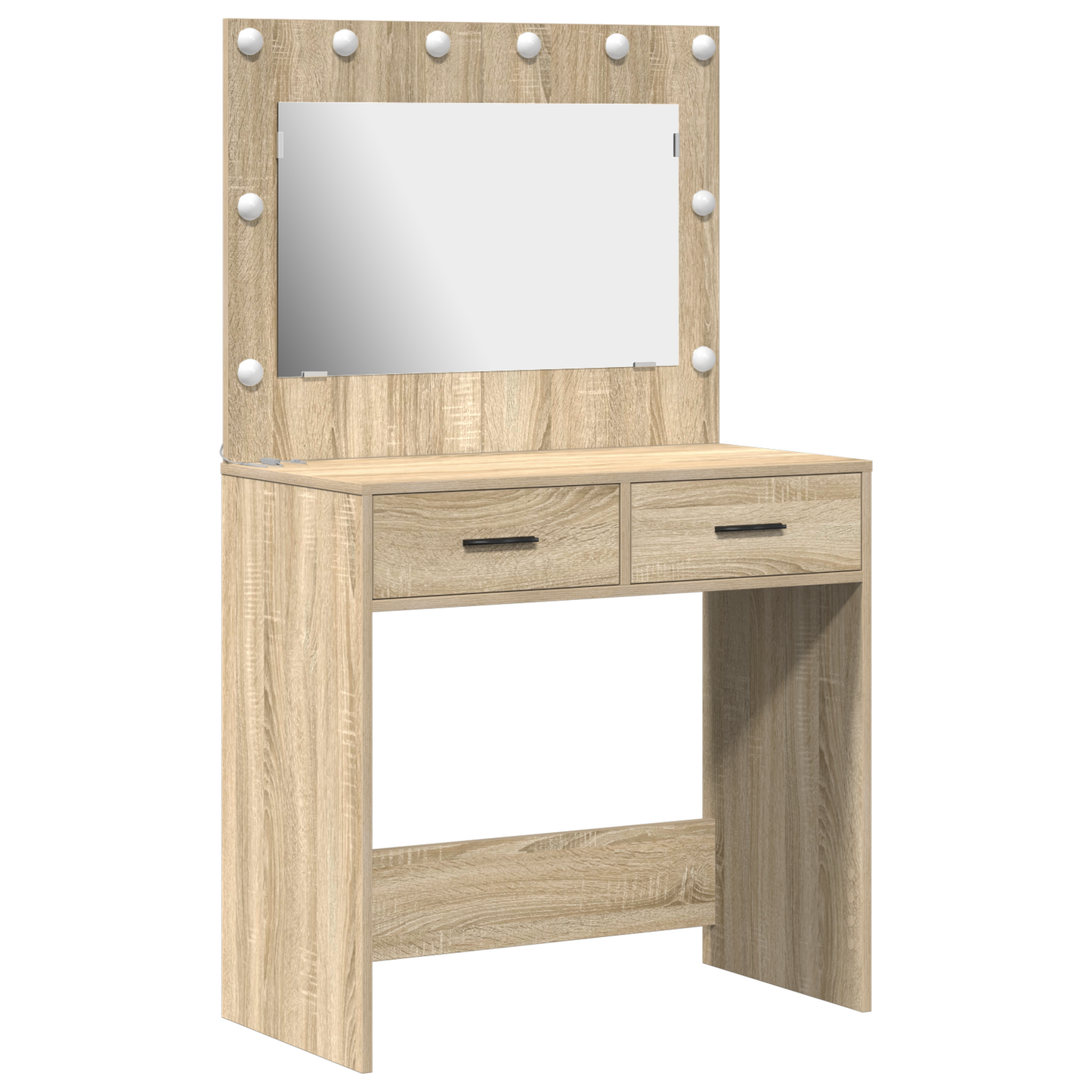 Schminktisch Sonoma Eiche 78,5 x 41 x 135 cm Holzwerkstoff