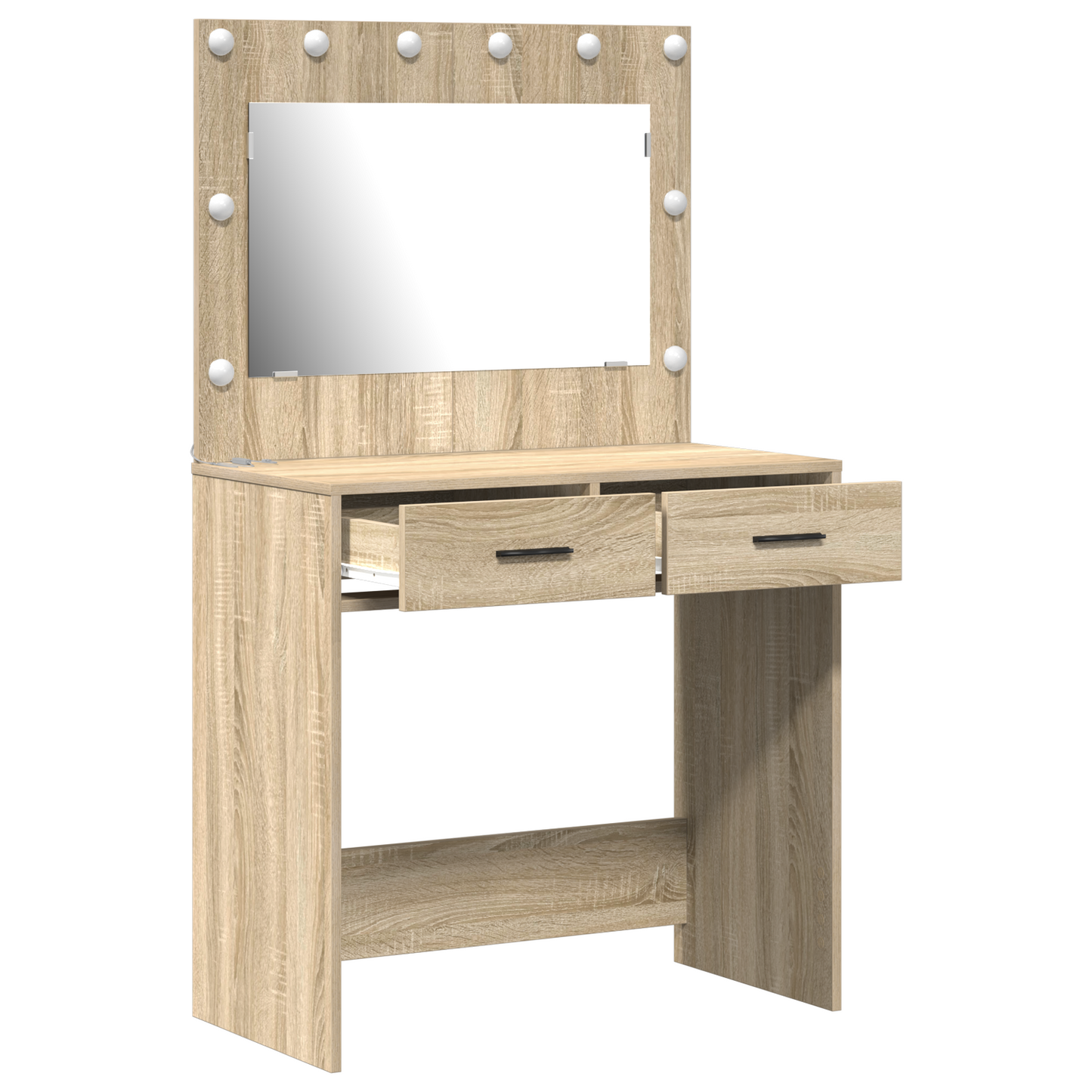 Schminktisch Sonoma Eiche 78,5 x 41 x 135 cm Holzwerkstoff