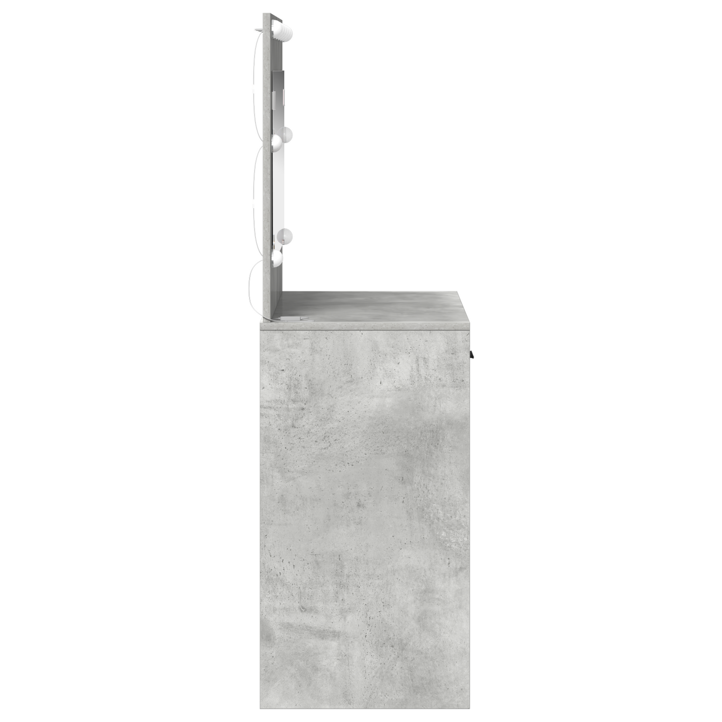Schminktisch Betongrau 78,5 x 41 x 135 cm Holzwerkstoff