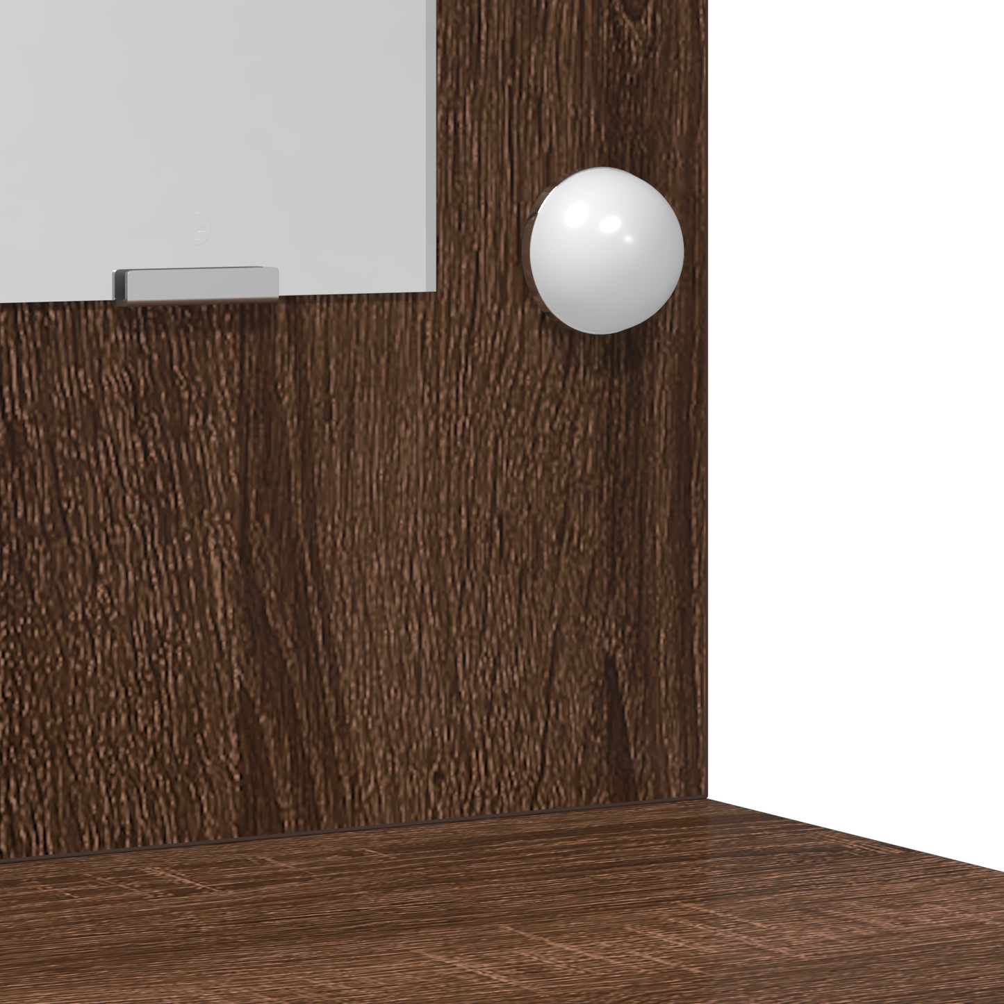 Schminktisch Braune Eiche 78,5 x 41 x 135 cm Holzwerkstoff