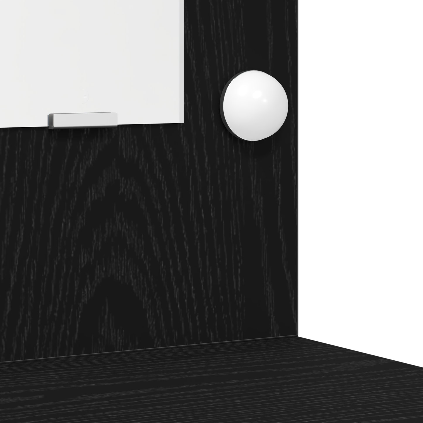 Schminktisch Schwarze Eiche 50 x 41 x 135 cm Holzwerkstoff