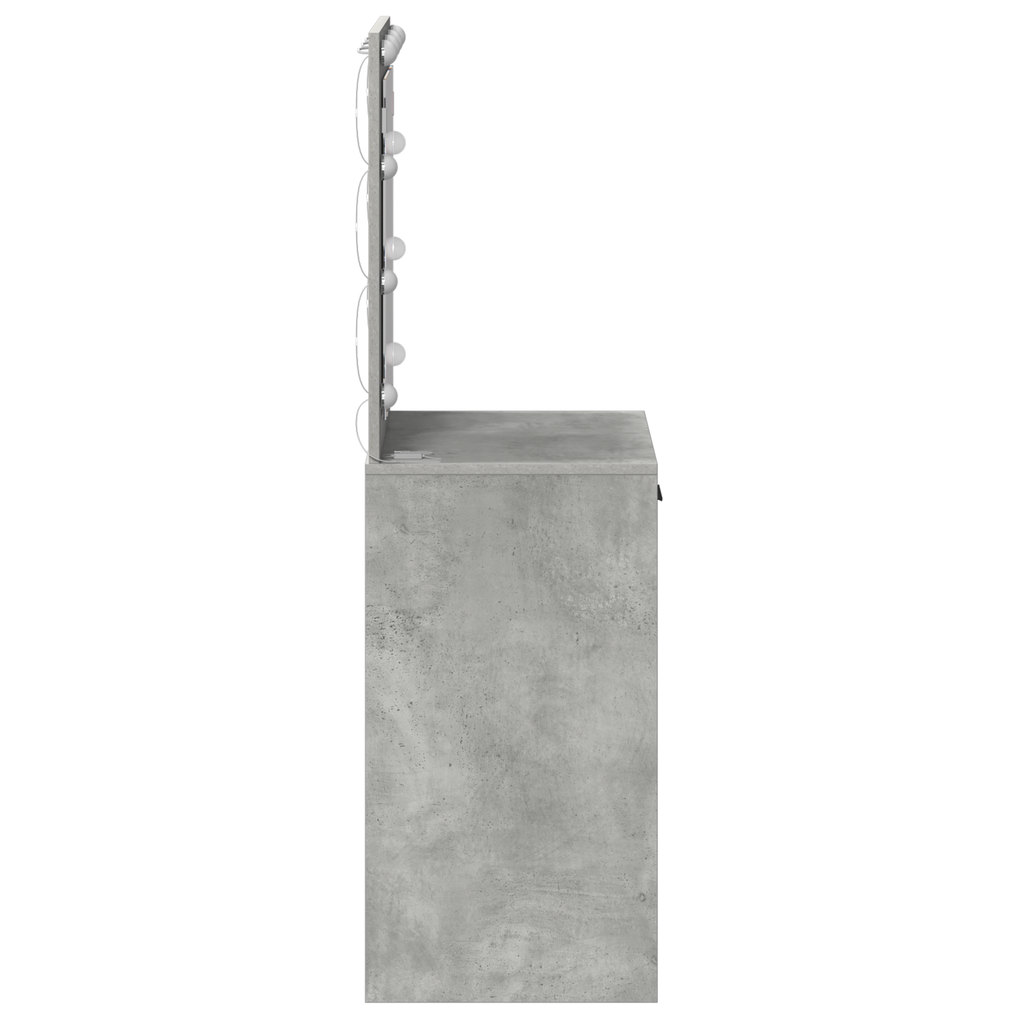 Schminktisch Betongrau 50 x 41 x 135 cm Holzwerkstoff