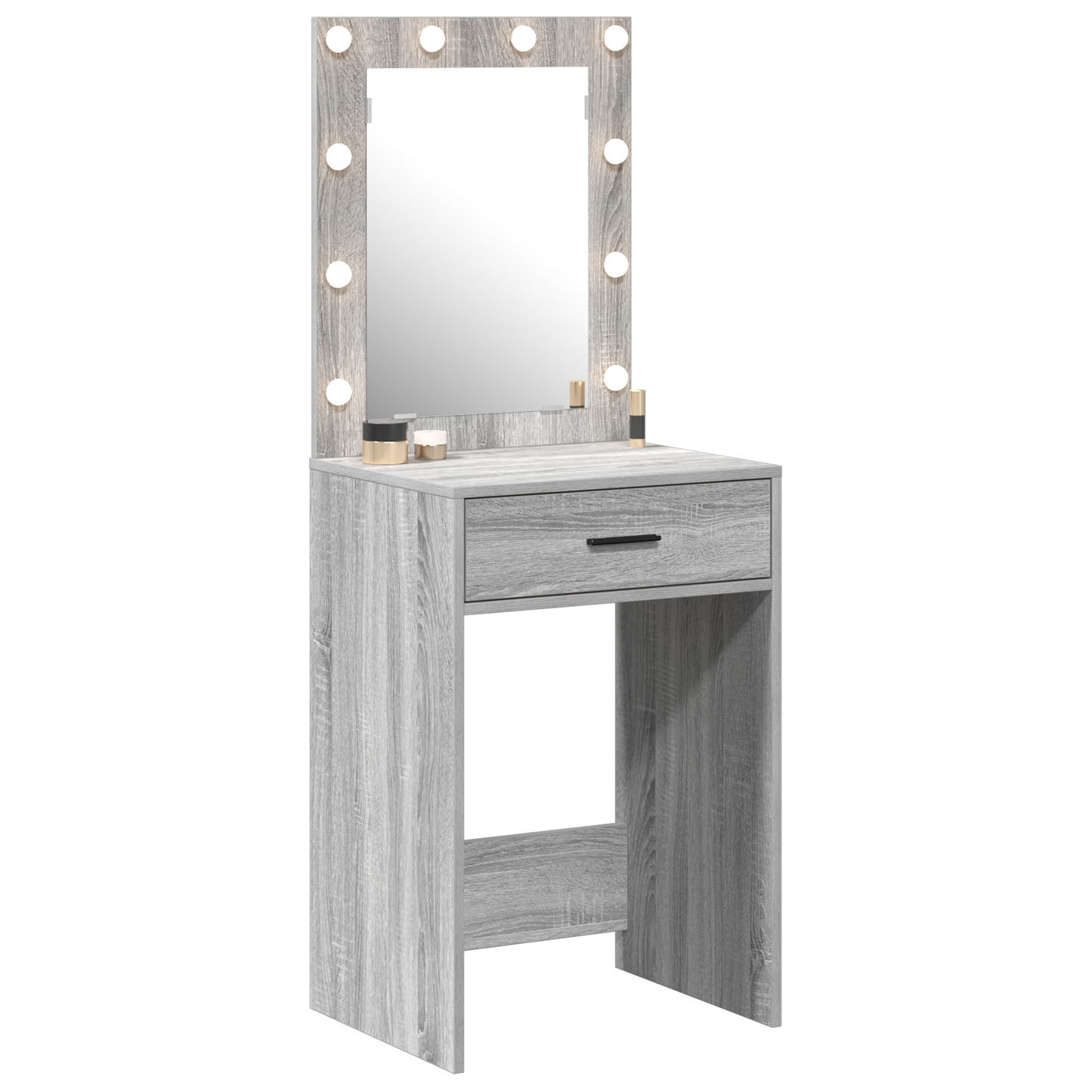 Schminktisch Graues Sonoma 50 x 41 x 135 cm Holzwerkstoff