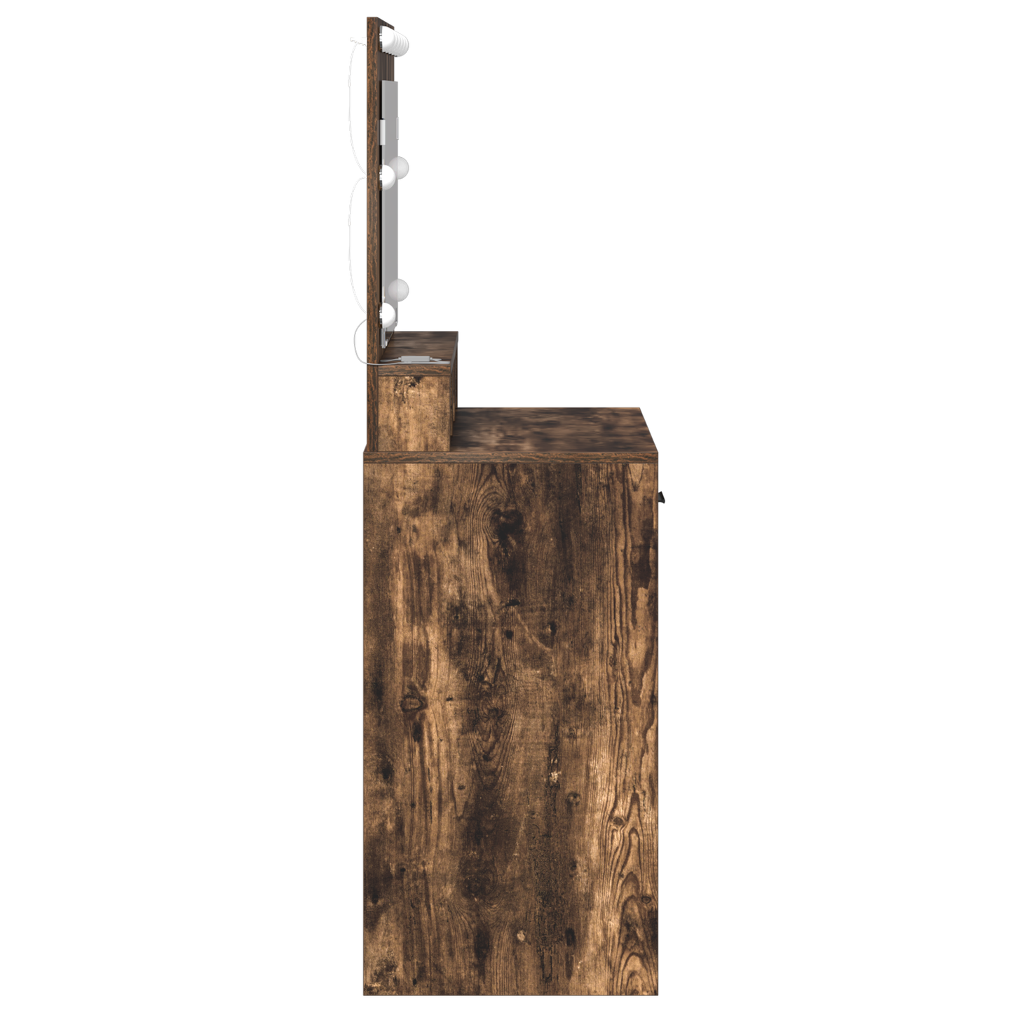 Schminktisch Räuchereiche 79 x 41 x 135 cm Holzwerkstoff
