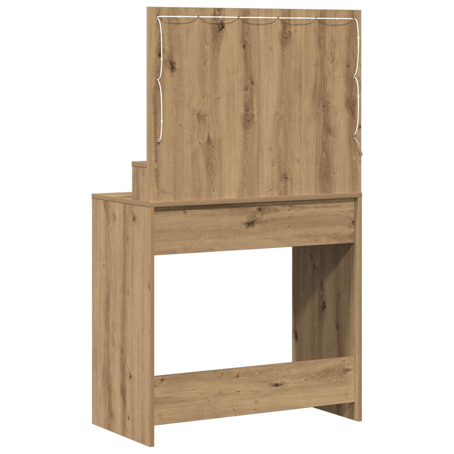 Schminktisch Artisan-Eiche 79 x 41 x 135 cm Holzwerkstoff