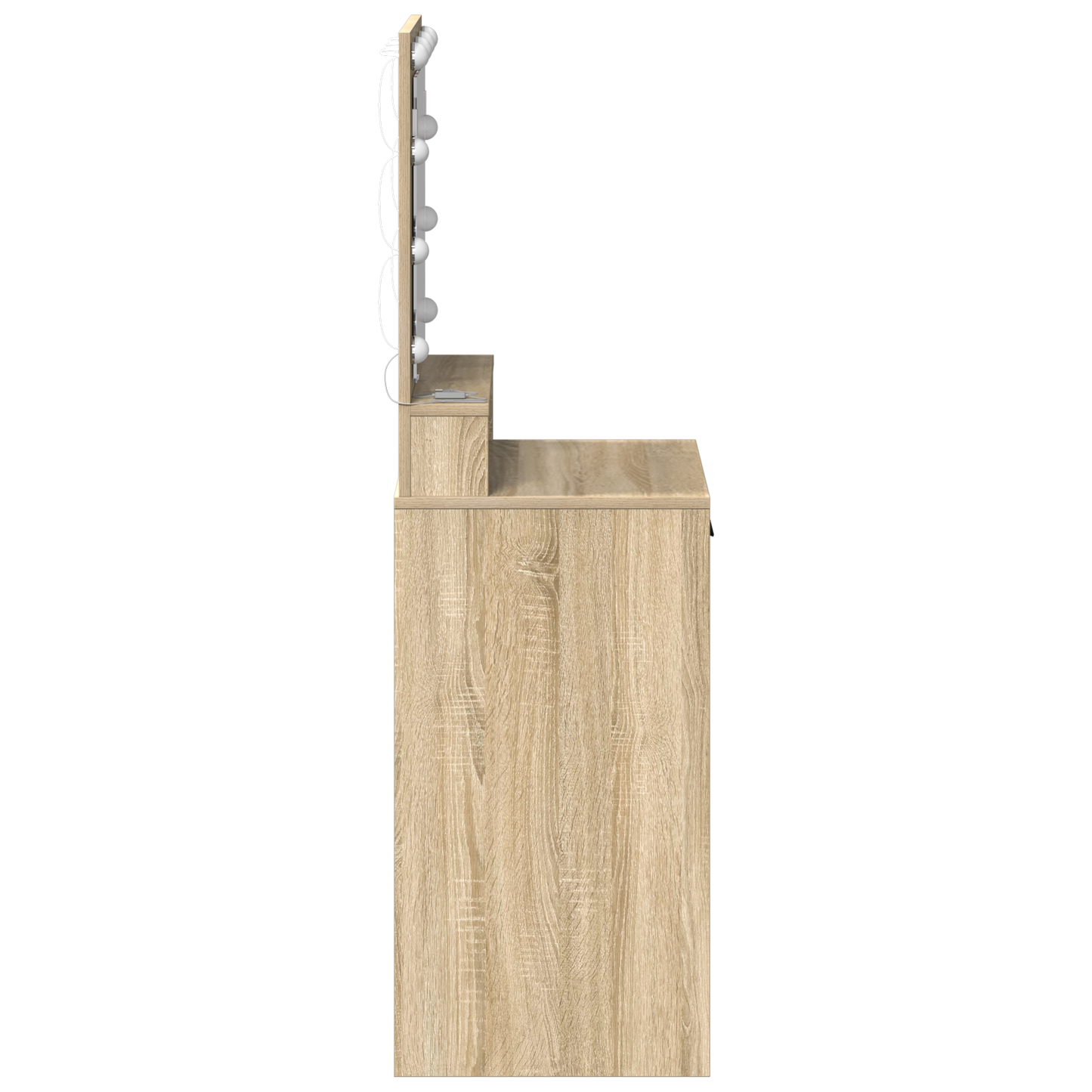 Schminktisch Sonoma-Eiche 50 x 41 x 135 cm Holzwerkstoff