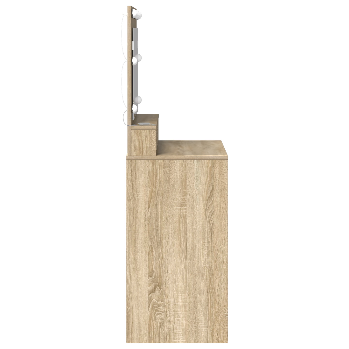 Schminktisch Sonoma-Eiche 79 x 41 x 135 cm Holzwerkstoff