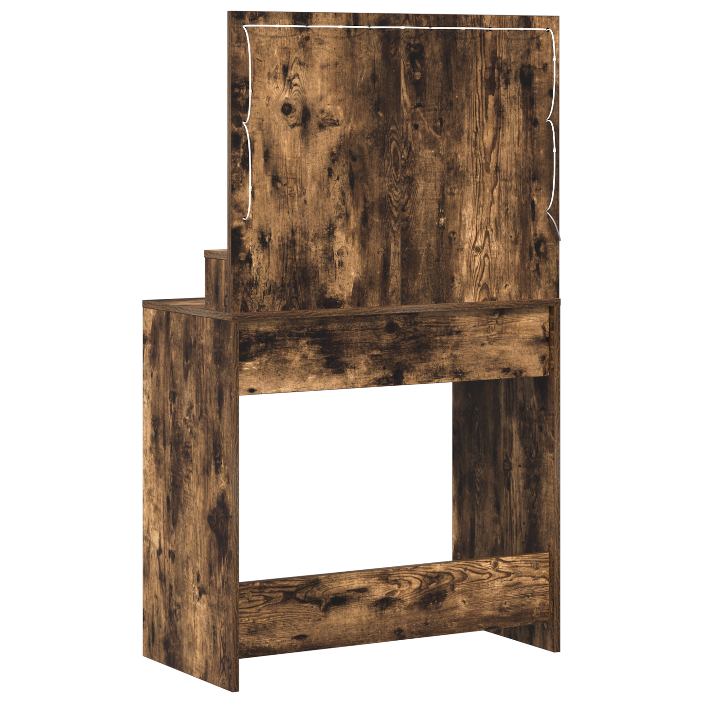 Schminktisch Geräucherte Eiche 79 x 41 x 135 cm Holzwerkstoff
