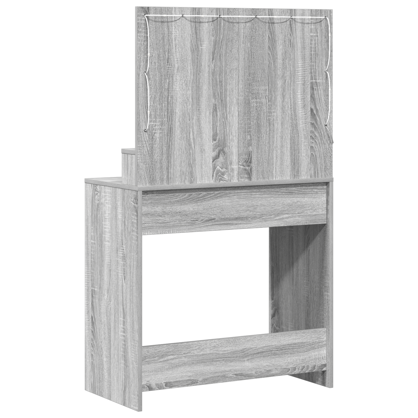 Schminktisch Grau Sonoma 79 x 41 x 135 cm Holzwerkstoff