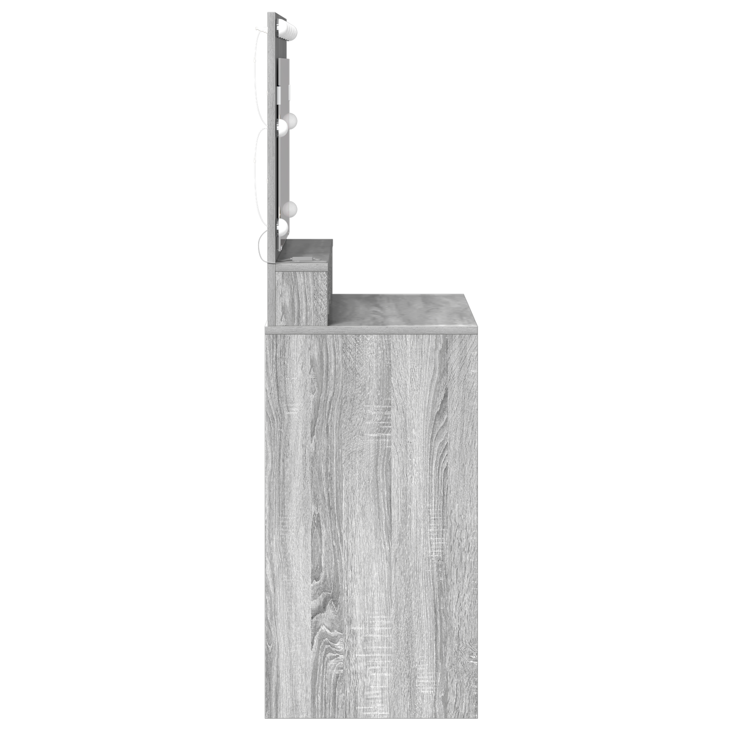 Schminktisch Grau Sonoma 79 x 41 x 135 cm Holzwerkstoff