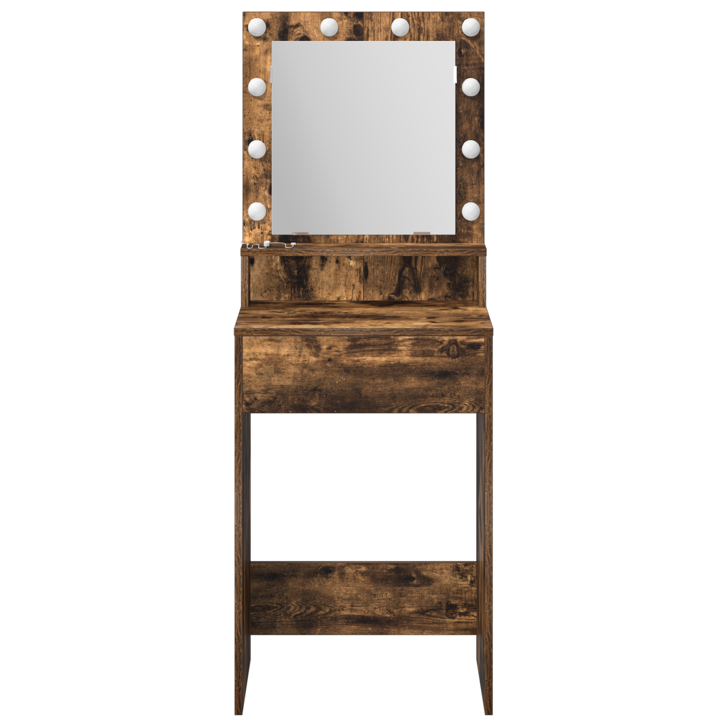 Schminktisch Geräucherte Eiche 50 x 41 x 135 cm Holzwerkstoff