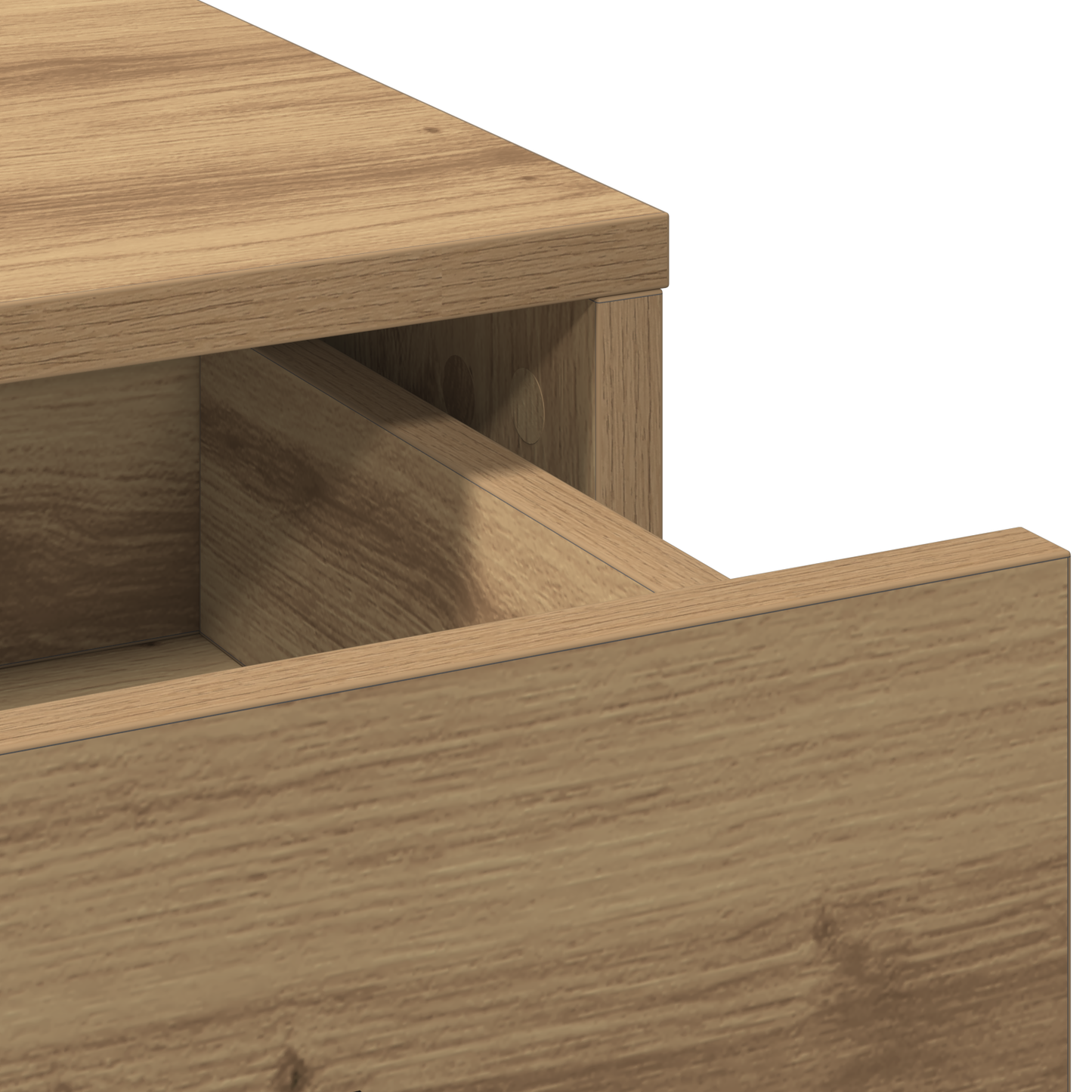 Schminktisch mit Speicher Braun 100 x 41 x 140 cm Holzwerkstoff