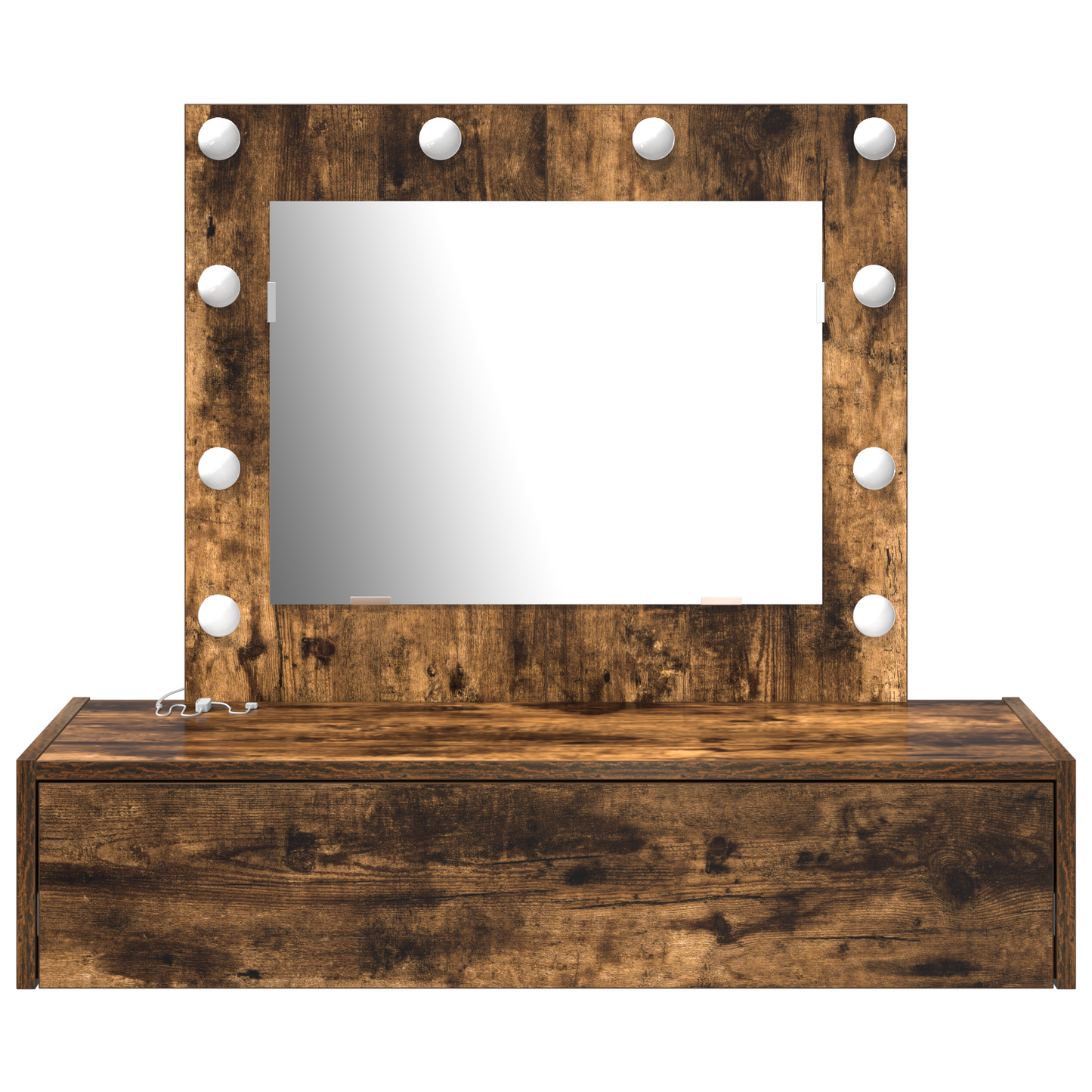Schminktisch mit Schubladen Braun 83 x 40 x 70 cm Holzwerkstoff