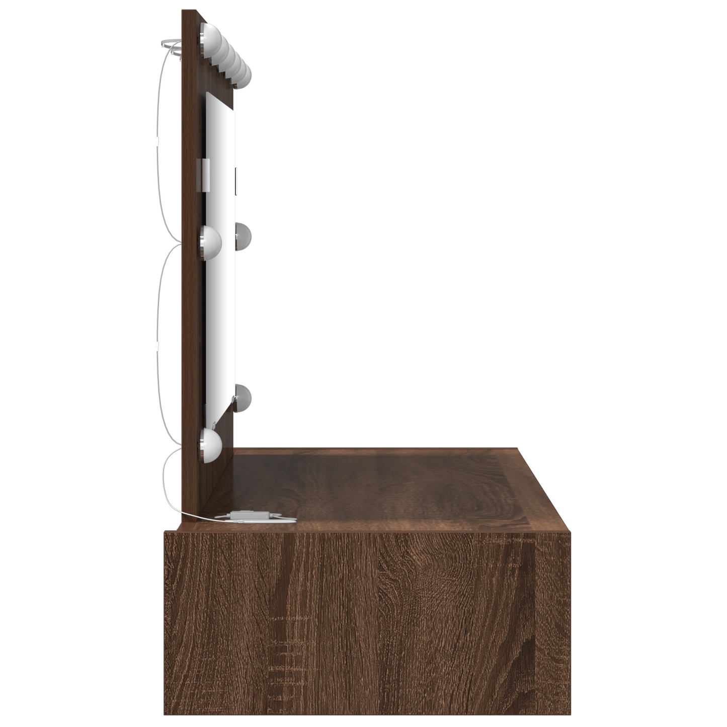 Schminktisch mit Speicher Braun 100 x 40 x 70 cm Holzwerkstoff