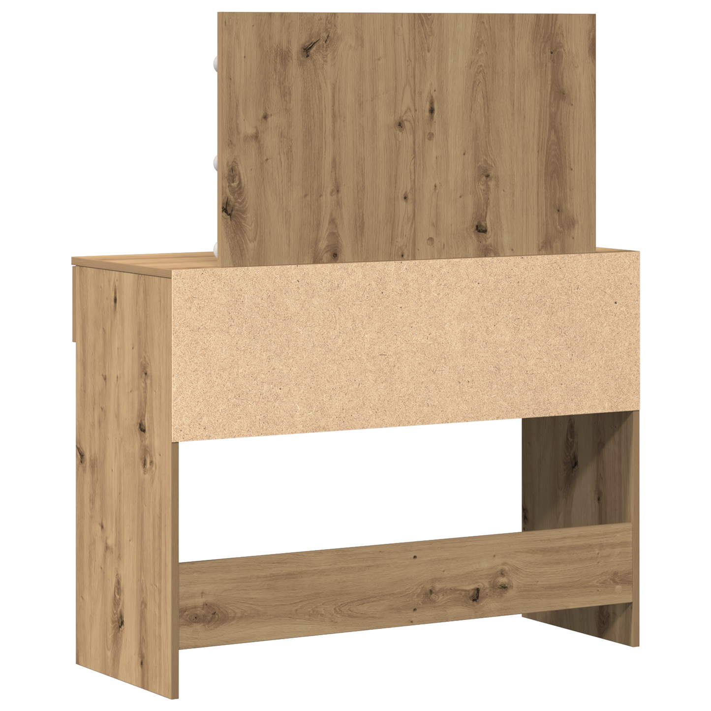 Schminktisch Eiche handwerklich 100 x 40 x 120 cm Holzwerkstoff