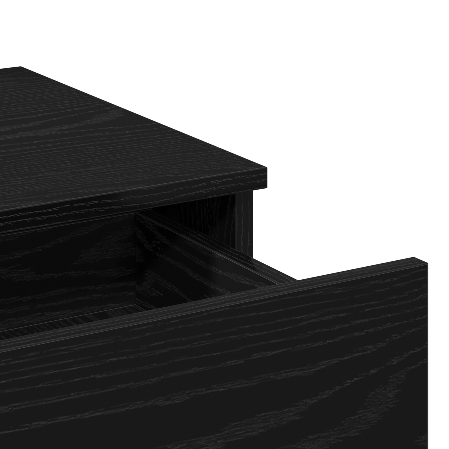 Schminktisch Schwarze Eiche 100 x 40 x 120 cm Holzwerkstoff