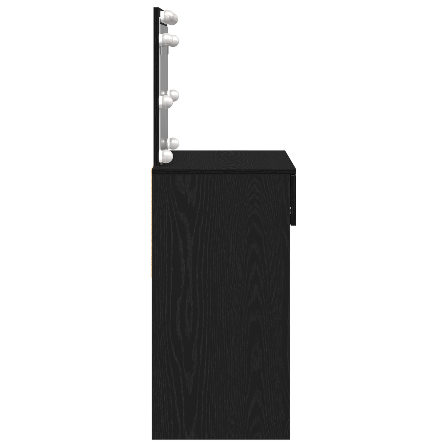 Schminktisch Schwarze Eiche 100 x 40 x 120 cm Holzwerkstoff